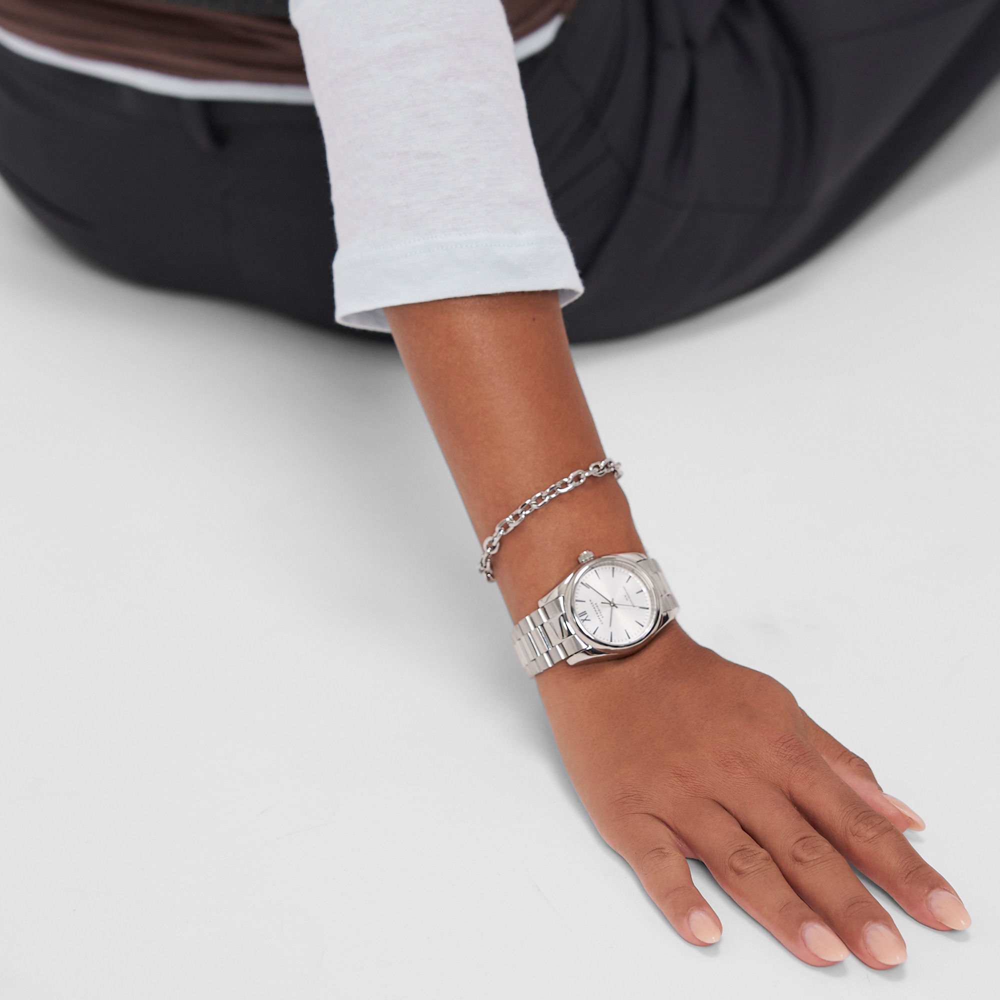 Copenhagen Studios Quarzuhr »Classic Round Watch« Armbanduhr, Damenuhr, Edelstahlarmband, analog