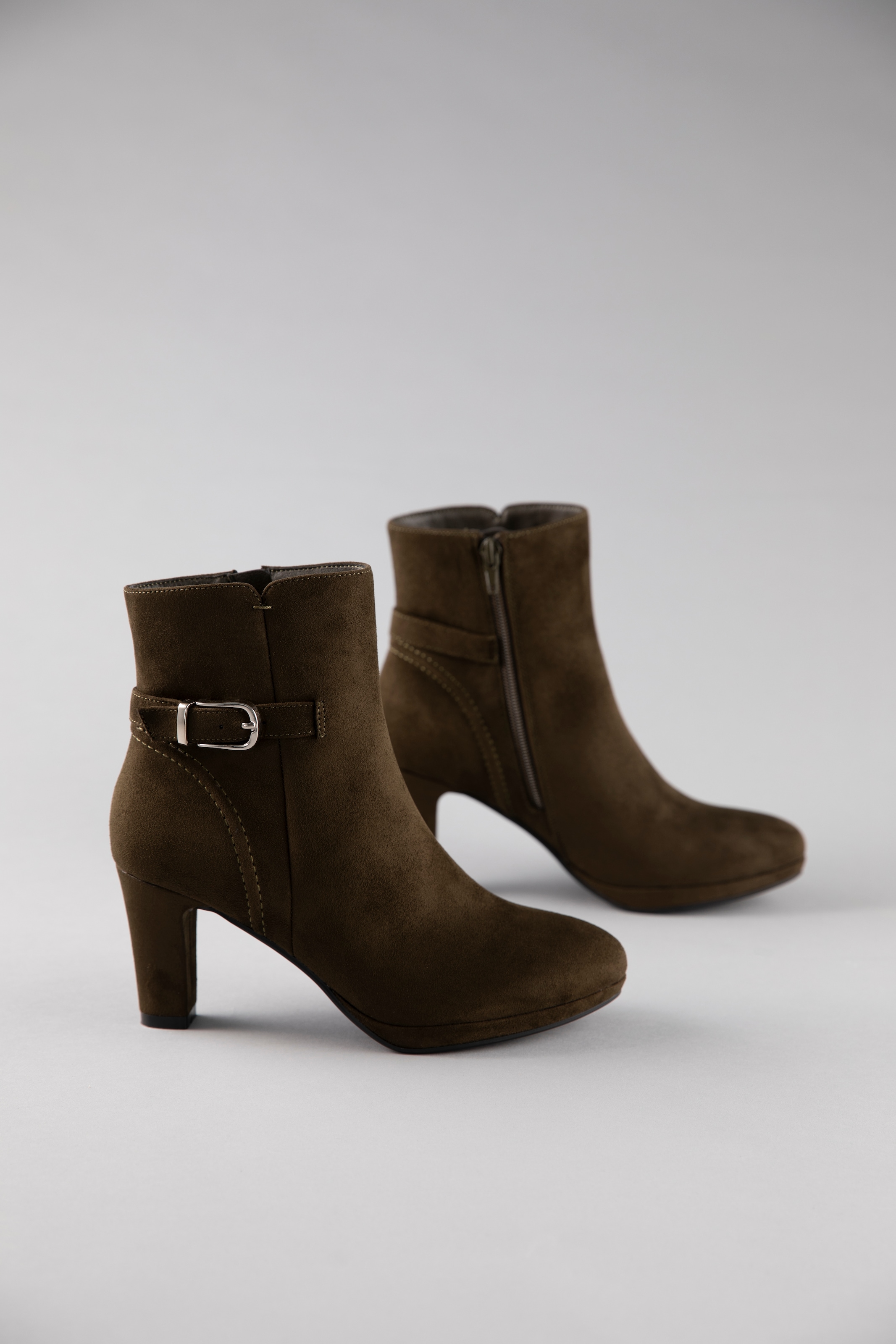 Aniston SHOES Stiefelette, Reißverschluss-Stiefelette, Trichterabsatz - NEUE KOLLEKTION