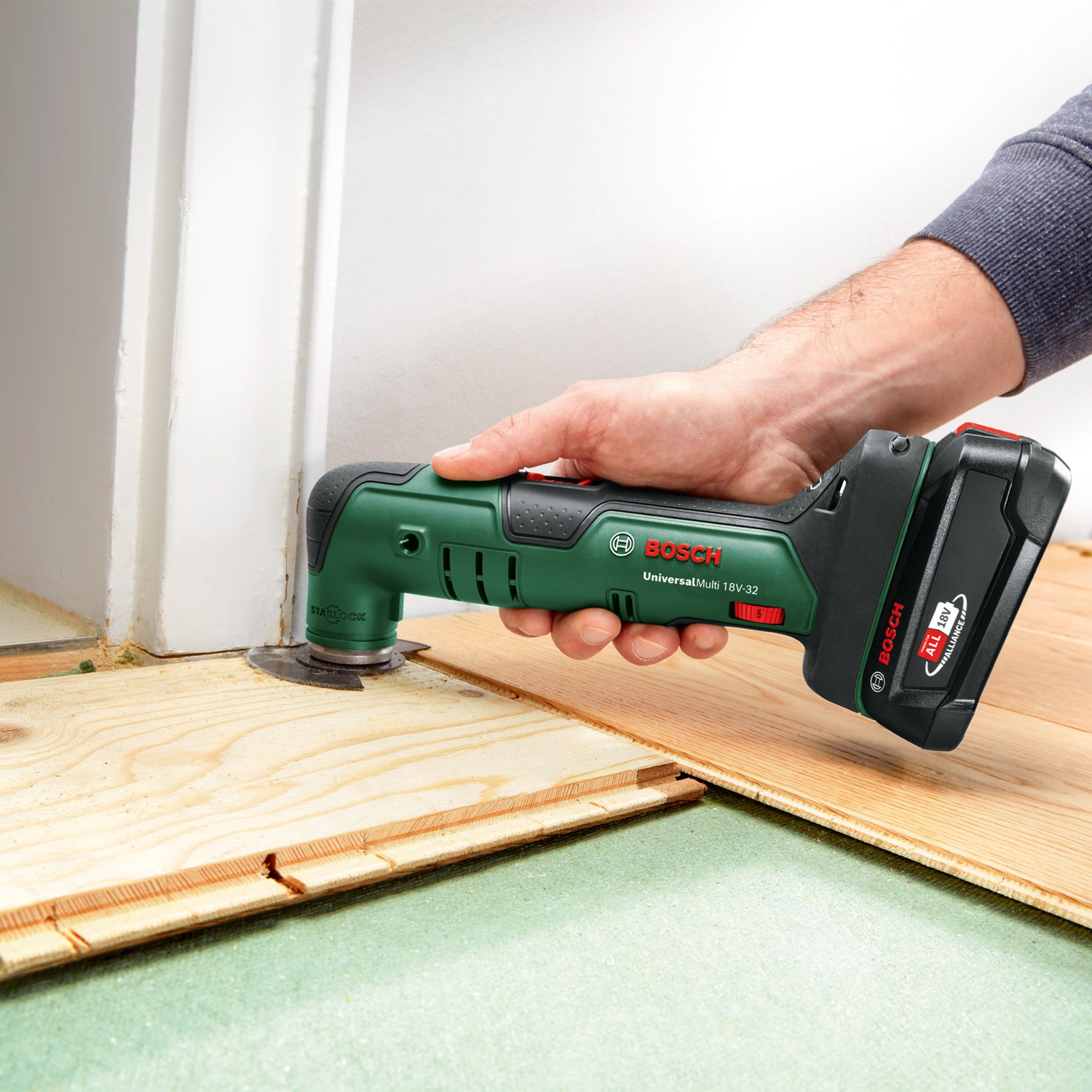 Bosch Home & Garden Akku-Multifunktionswerkzeug »UniversalMulti 18V-32«, ohne Akku und Ladegerät