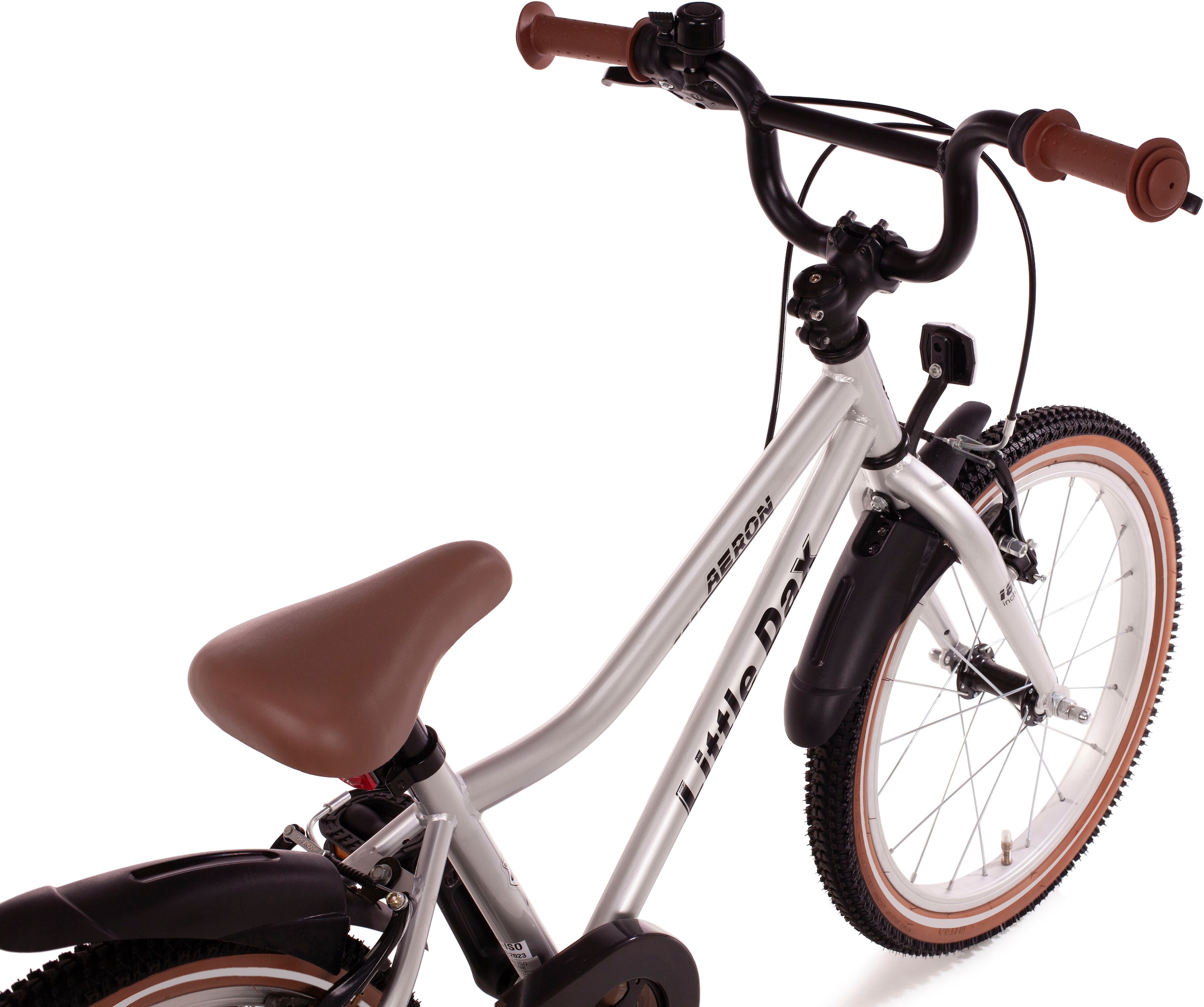 Bachtenkirch Kinderfahrrad »14" Little-Dax "AERON", silberfarben« 1 Gang ohne Schaltung x