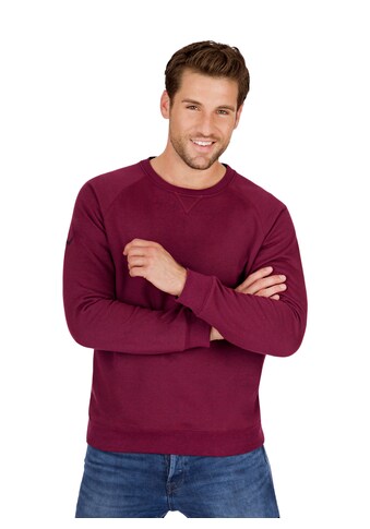 Trigema Sweatshirt mit angerauter Innenseite kaufen