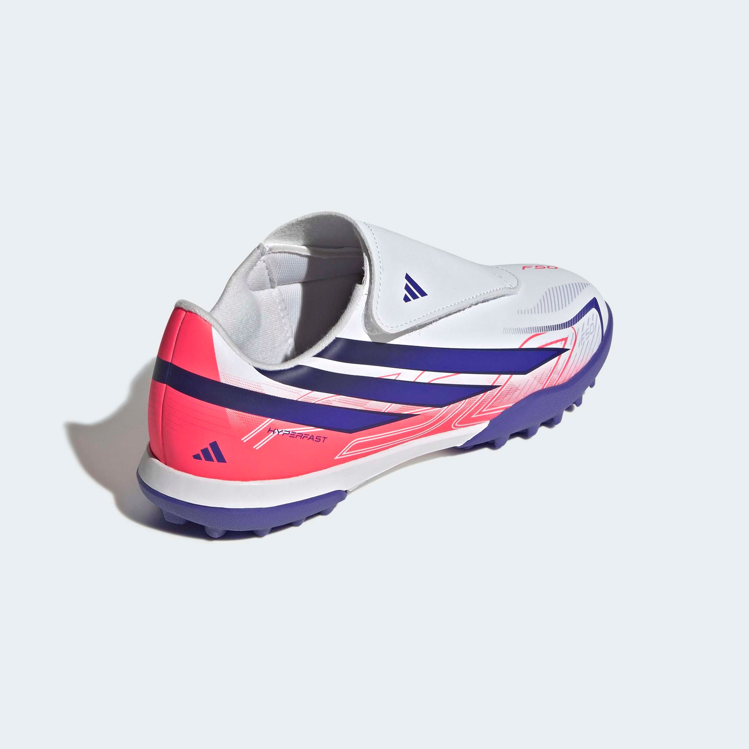 adidas Performance Fußballschuh »F50 HYPERFAST CLUB KIDS , HYBRIDRASEN, KLETTVERSCHLUSS«  für Kinder & Jugendliche