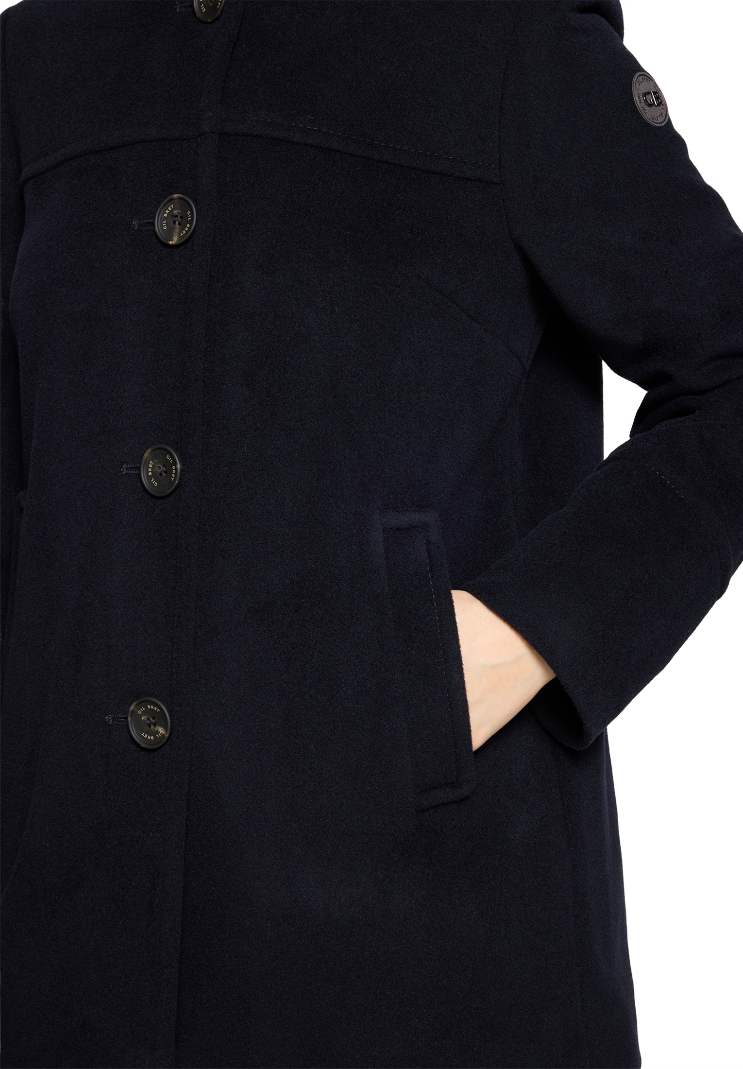 Gil Bret Wolljacke »Wolljacke mit Kapuze«