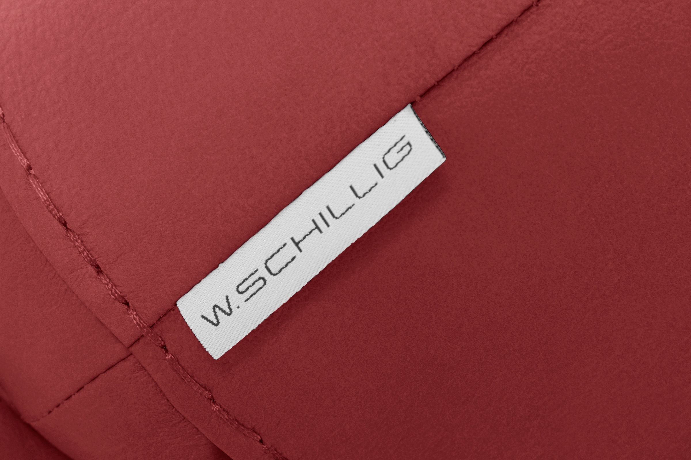 W.SCHILLIG Hocker »montanaa« mit Metallfüßen in Bronze pulverbeschichtet, Breite 141 cm