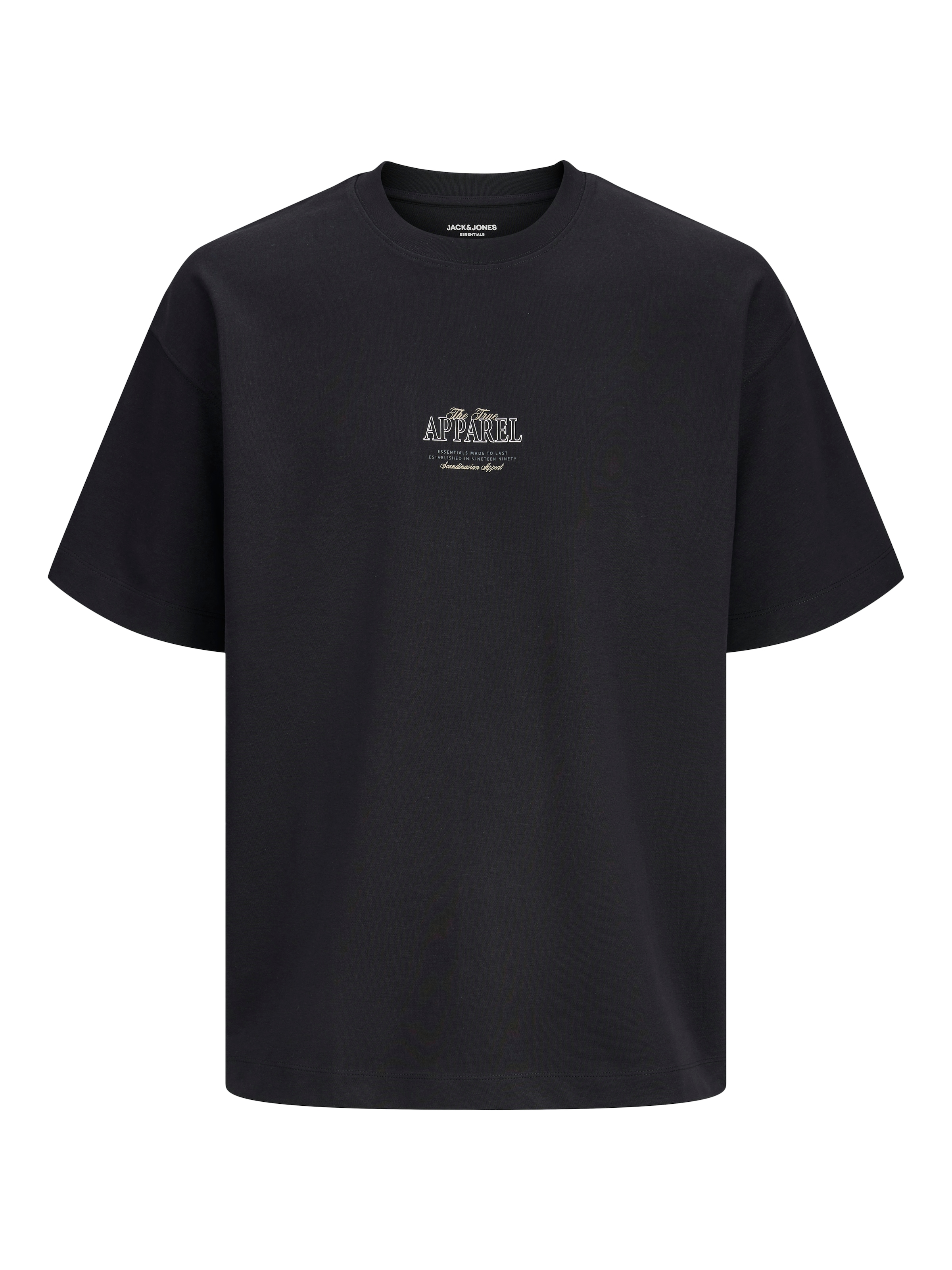 Jack & Jones T-Shirt »JJEBARRON STUDIO TEE SS O-NECK SN« Baumwollmischung, loose fit