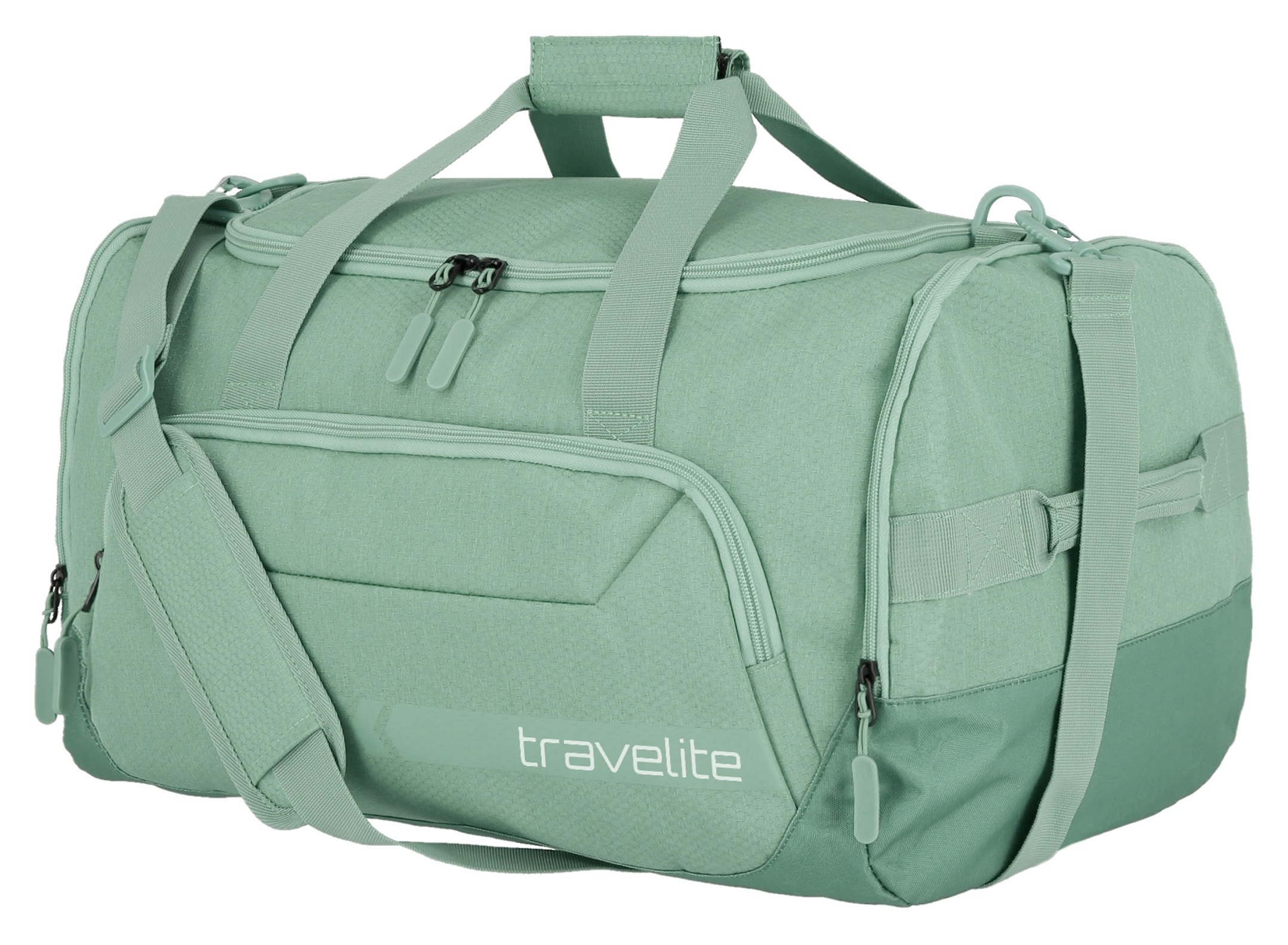 travelite Reisetasche »KICK OFF, verschiedene Größen und Farben«, Reisegepäck Sporttasche Freizeittasche mit Aufsteckfunktion