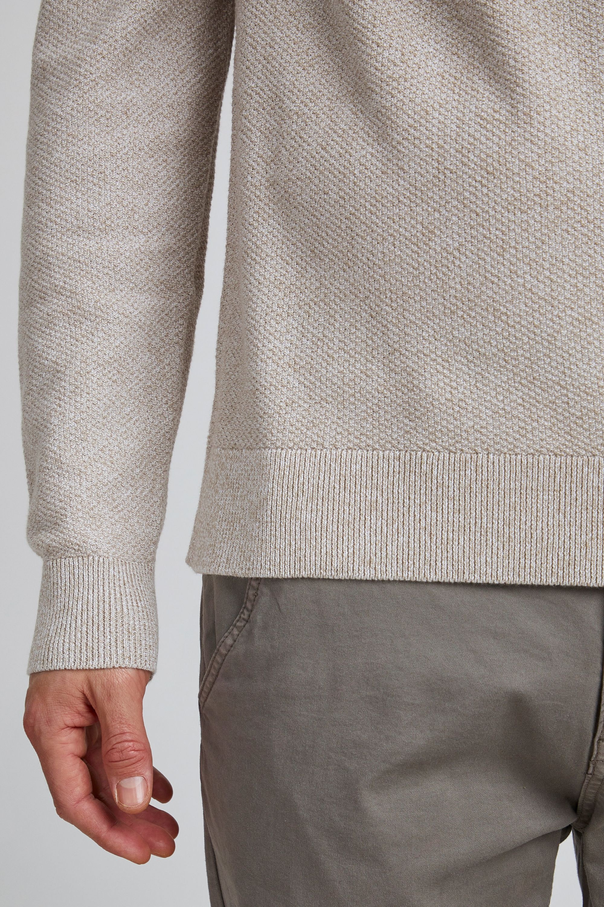 Blend Strickfleece-Pullover »Strickpullover bhpullover«