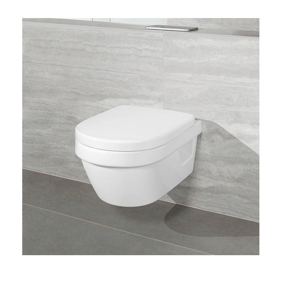 Villeroy & Boch Tiefspül-WC »Architectura«, (Set), inkl. WC-Deckel, mit CeramicPlus