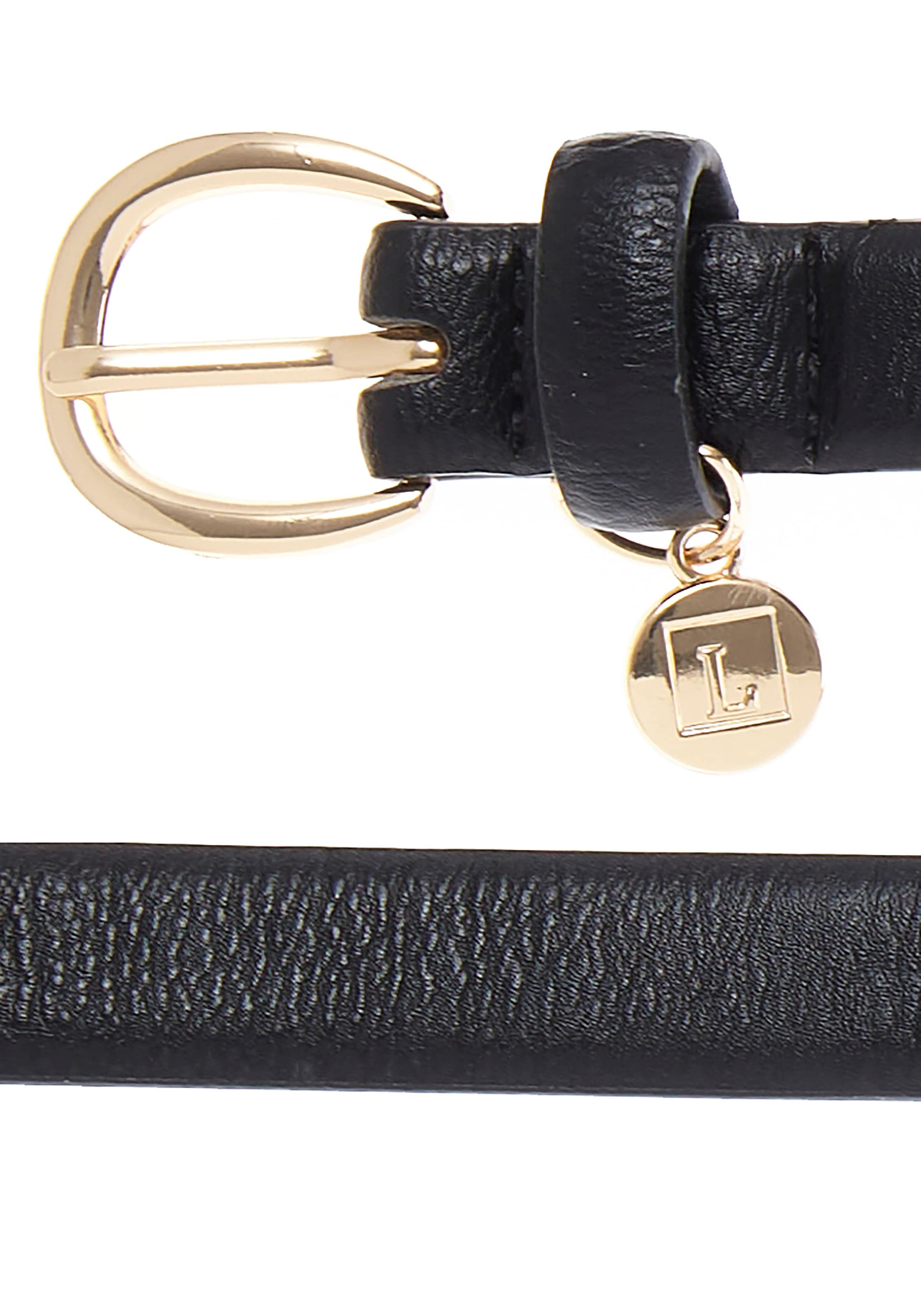 LASCANA Hüftgürtel »Hosengürtel, Anzuggürtel, Gürtel, Jeansgürtel« mit kleinem Anhänger für Hosen & Kleider