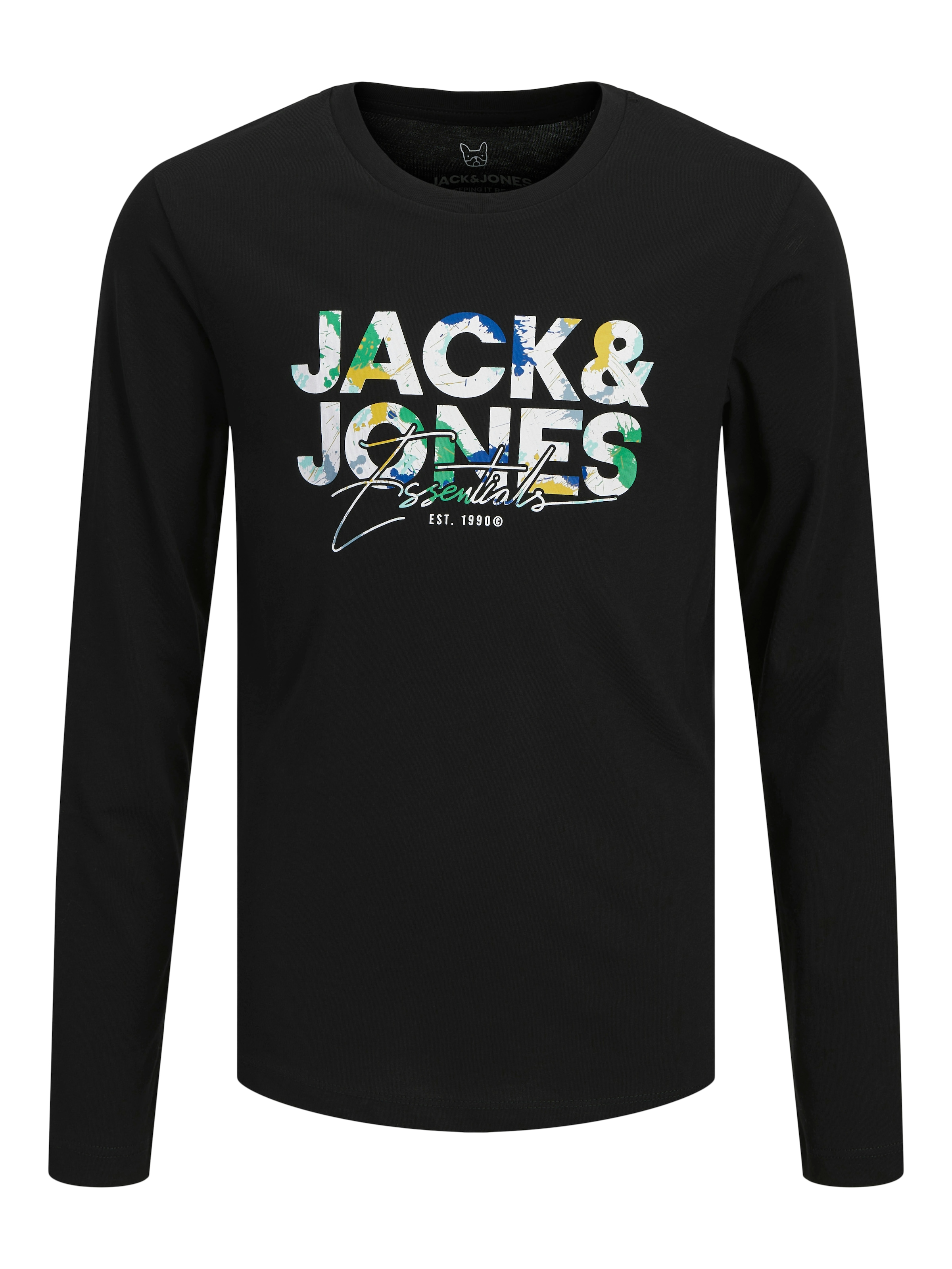 Jack & Jones Junior Langarmshirt »JJGEPLAS TEE LS CREW NECK JNR«