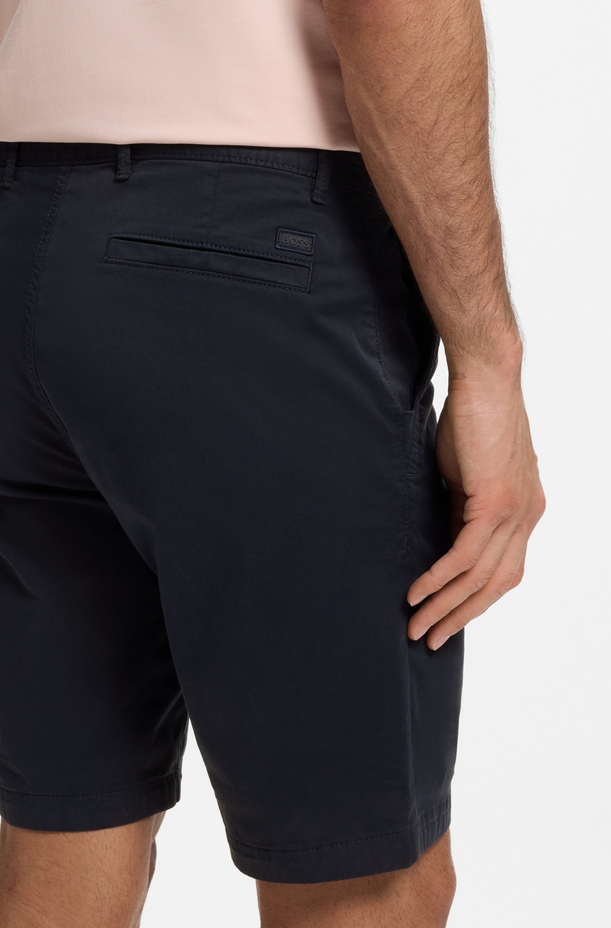 BOSS ORANGE Chinoshorts »slim Shorts«  in moderner Passform