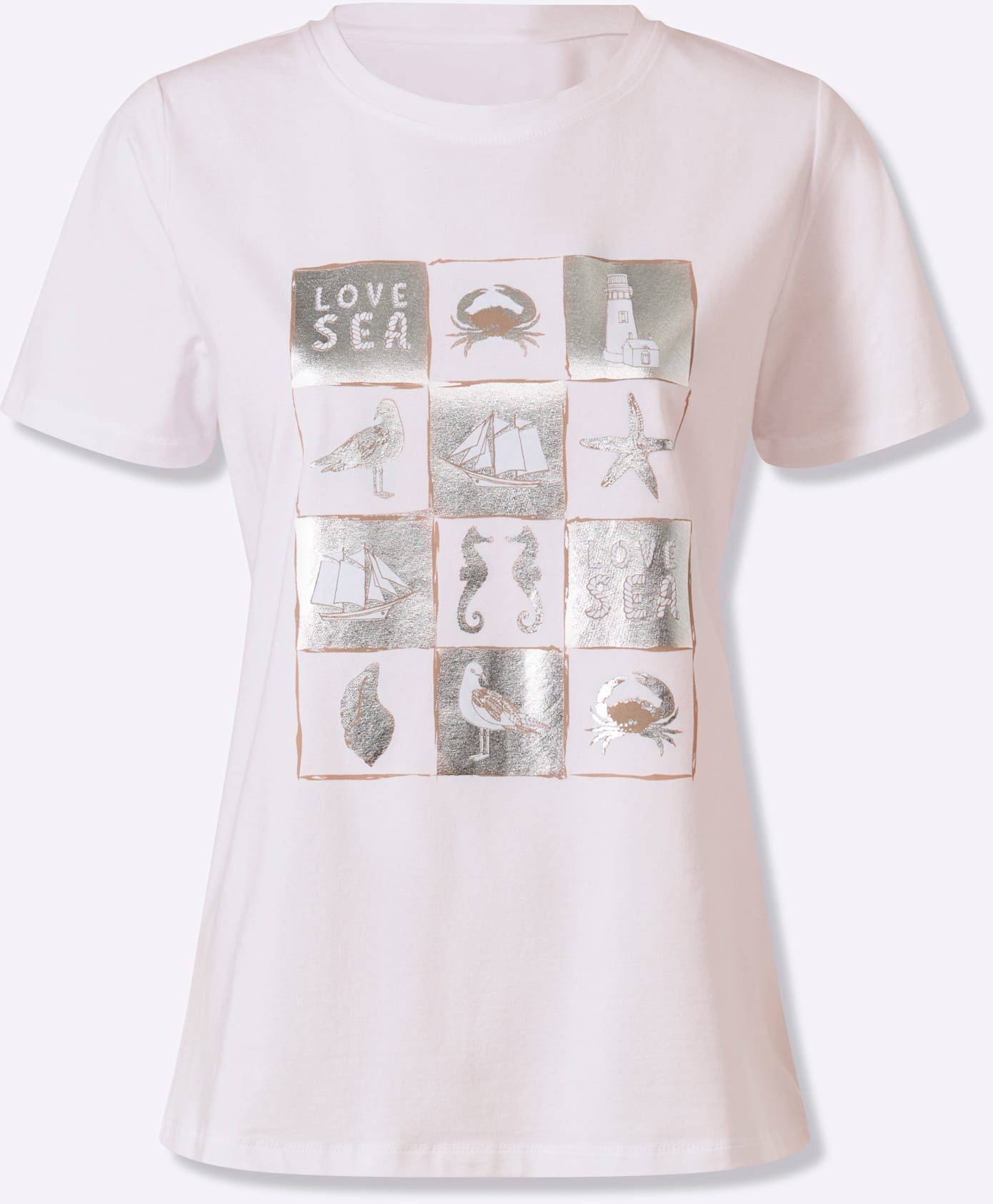 heine T-Shirt »T-Shirt« 1 tlg.