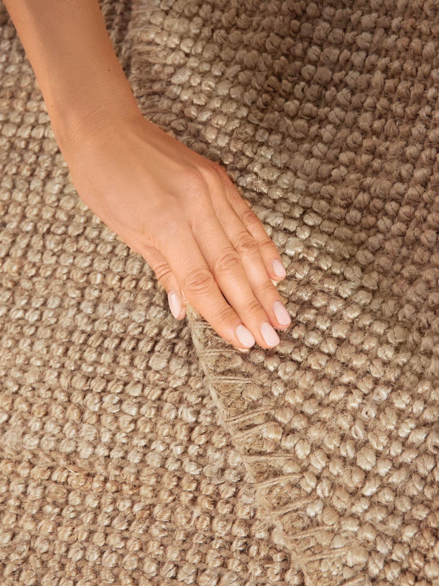 HANSE Home Teppich »Jaipur Juteteppich, als Läufer und in Rund«, rechteckig, 10 mm Höhe, 100% Naturfaser, Wohnzimmer, Esszimmer, Schlafzimmer, GRS