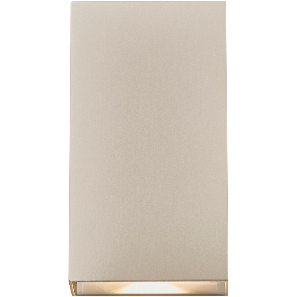 Nordlux LED Wandleuchte »Rold Flat«, leuchtet sowohl nach oben und nach unten, für innen & außen geeignet
