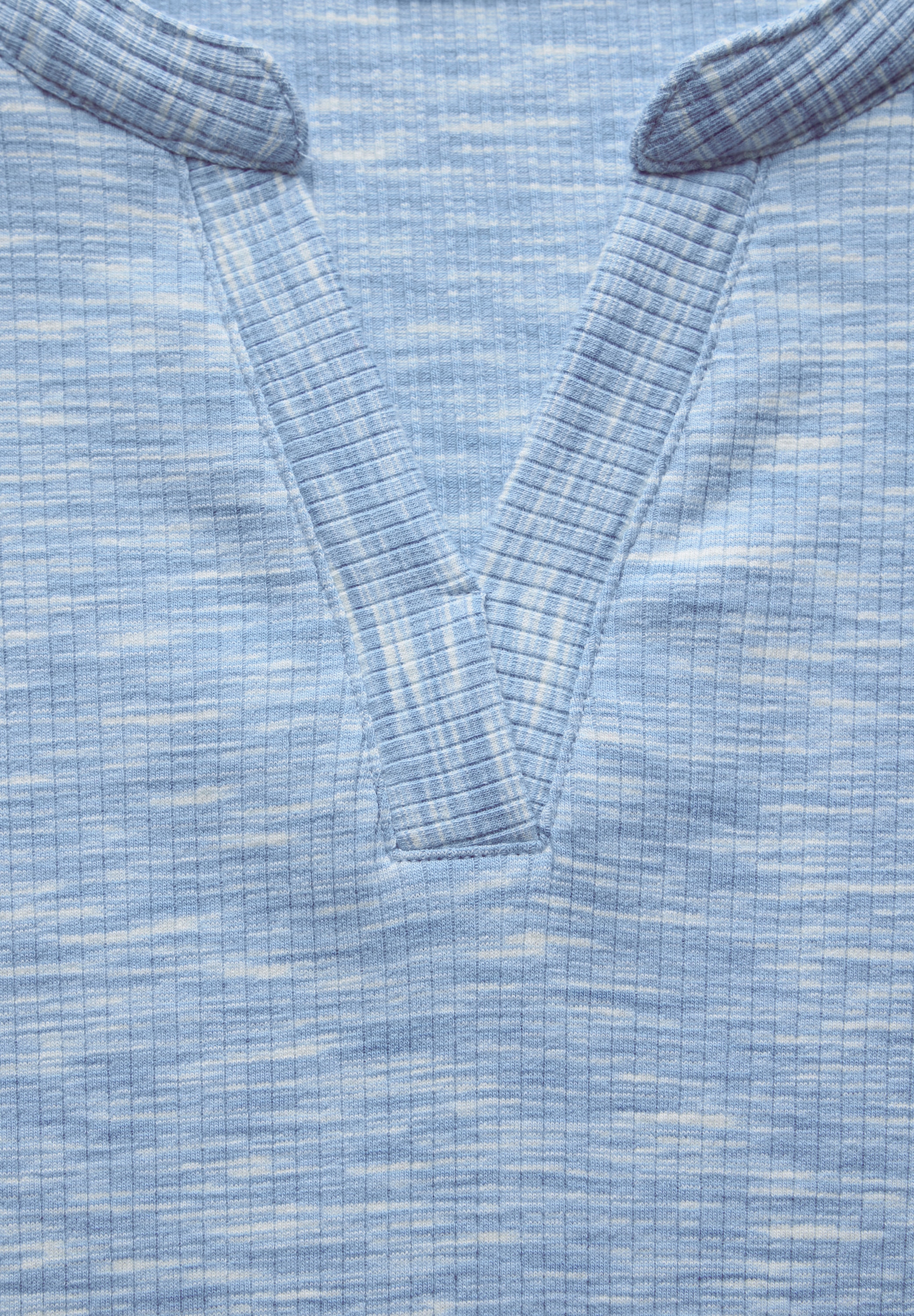Cecil Langarmshirt, mit Rippstruktur