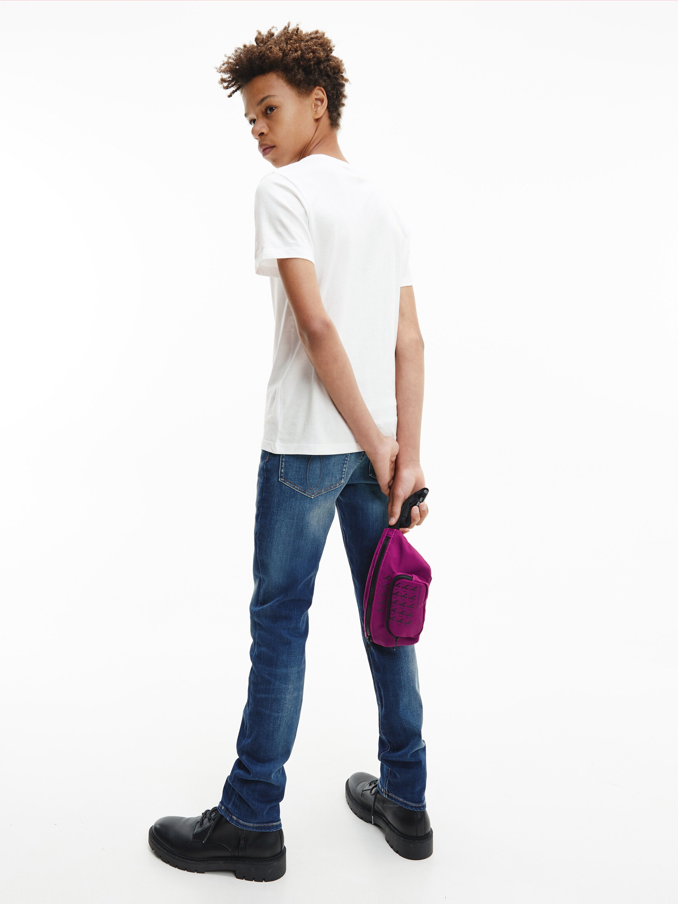 Calvin Klein Jeans T-Shirt »2-PACK MONOGRAM TOP«, (2 tlg.), für Kinder bis 16 Jahre mit Logoprägung