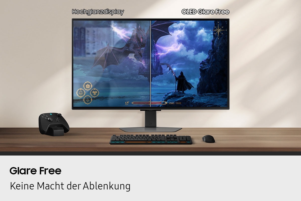 Samsung OLED-Monitor »S32FG814SU« 80 cm/32 ″  3840 x 2160 px 0,03 Reaktionszeit 240 Hz