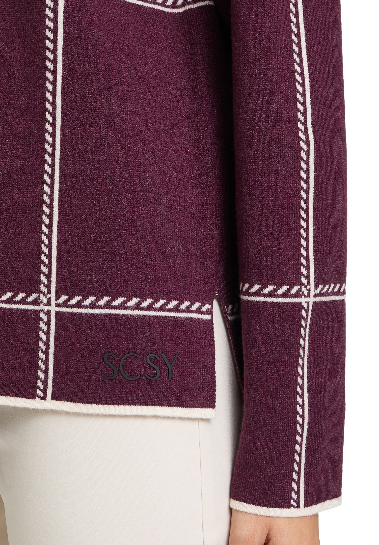 Betty Barclay Strickpullover »Strickpullover kariert«