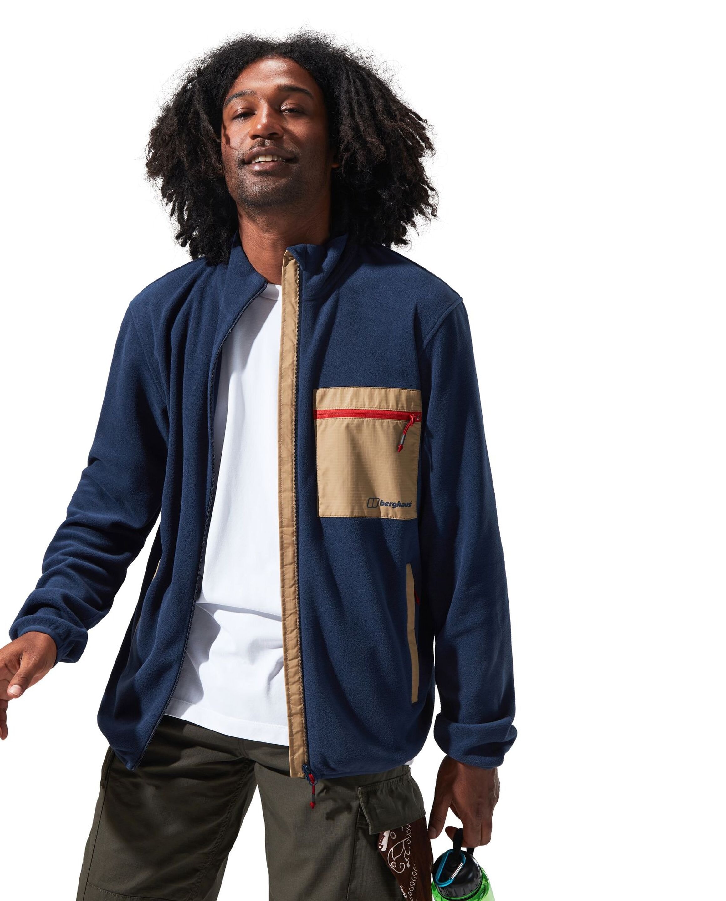 Berghaus Fleecejacke »Berghaus Fleecejacke« mit Kapuze atmungsaktiv