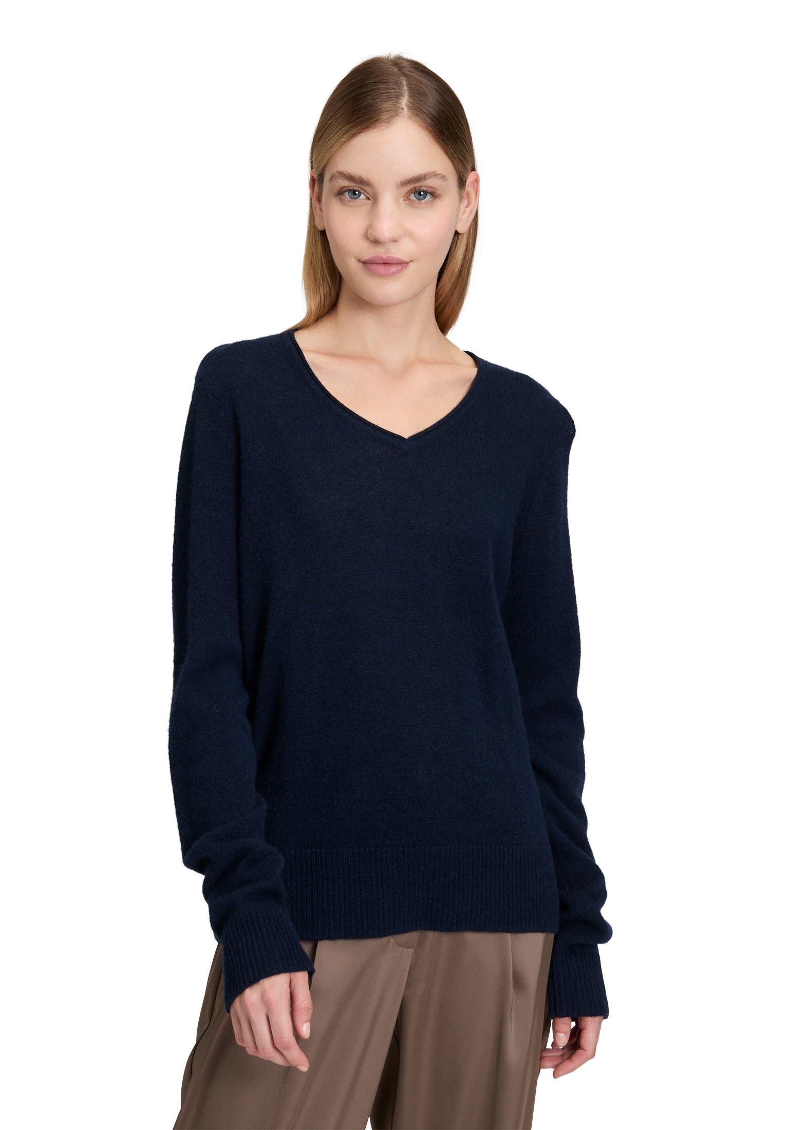 Betty Barclay Kaschmirpullover »Kaschmir-Pullover mit V-Ausschnitt«