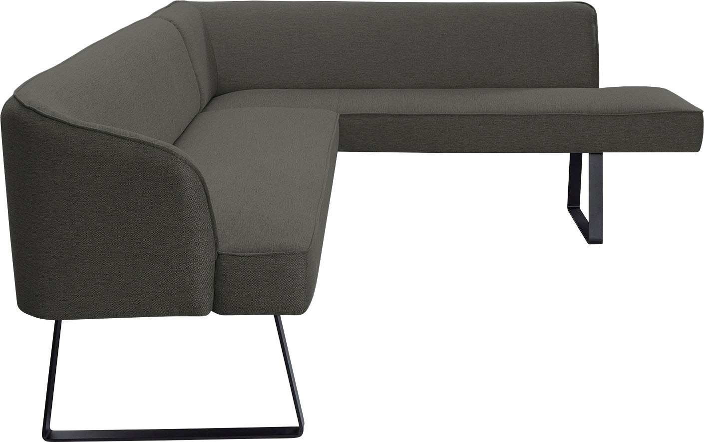 mit in Shop Keder Online - verschiedenen und Metallfüßen, Eckbank im OTTO sofa Qualitäten »Americano«, exxpo fashion bestellen Bezug