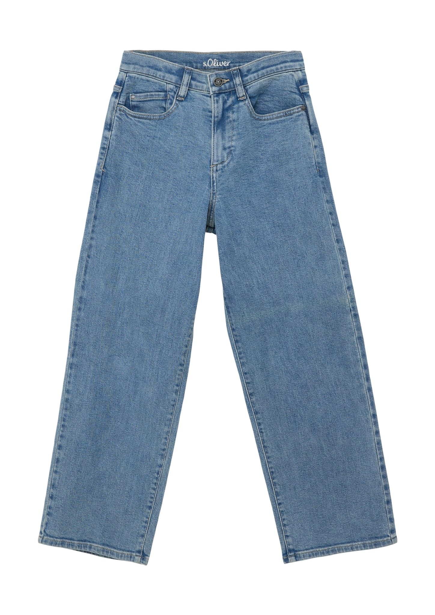 Regular-fit-Jeans, im Used-Look