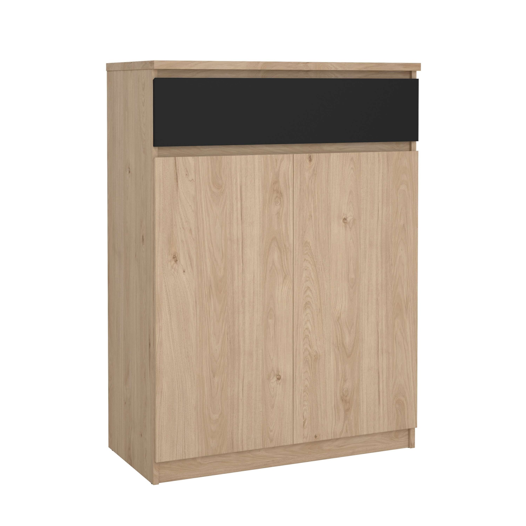 INOSIGN Schuhschrank »Naia Schuhaufbewahrung, Schuhkommode, Schuhregal, Garderobenschrank,«, mit 2 Türen und 4 Einlegeböden, 1 Schublade, Breite 80 cm