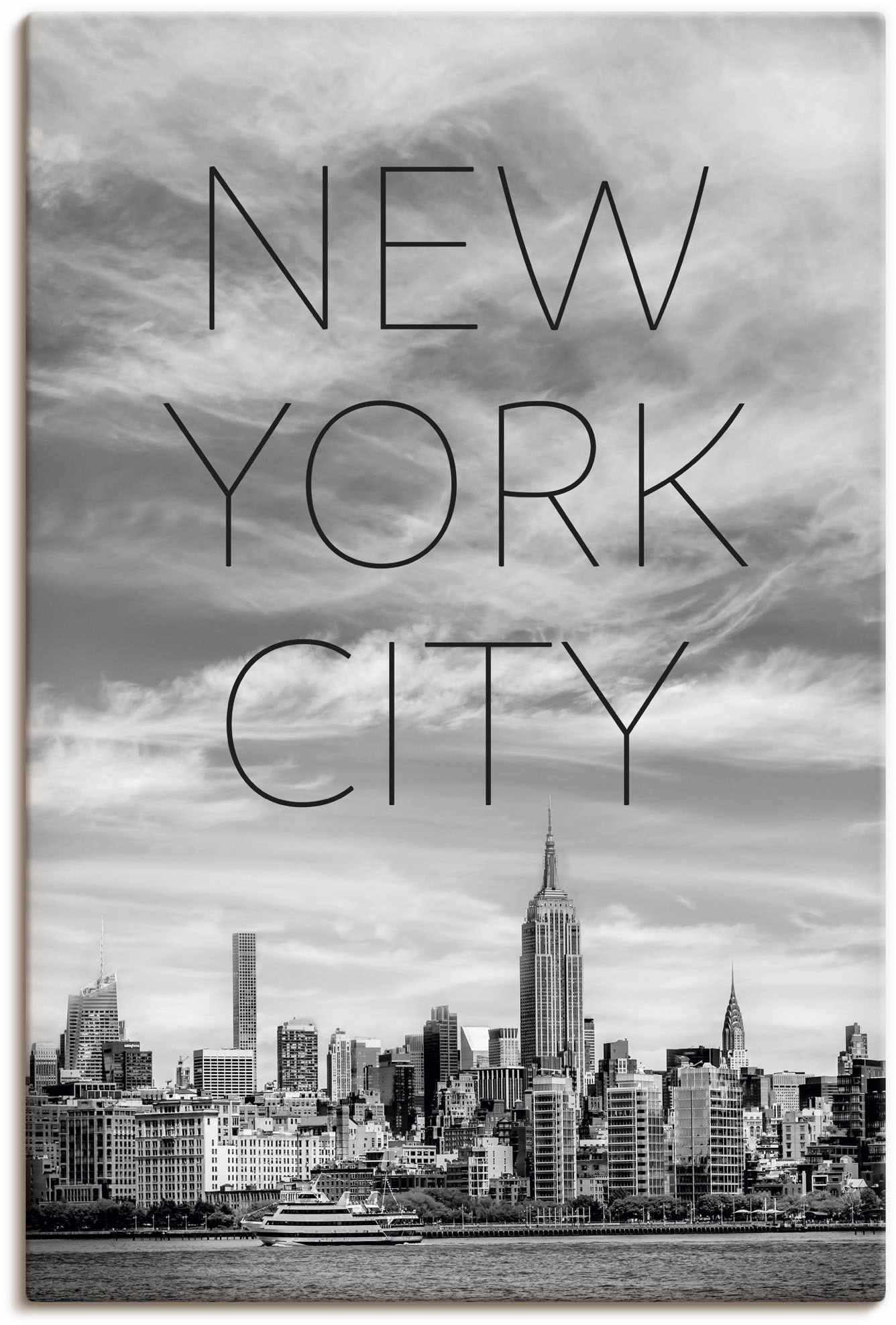 Poster »NYC New Online Midtown St.), verschied. Leinwandbild, Größen als im kaufen OTTO York, in Artland Manhattan«, Shop Wandbild (1