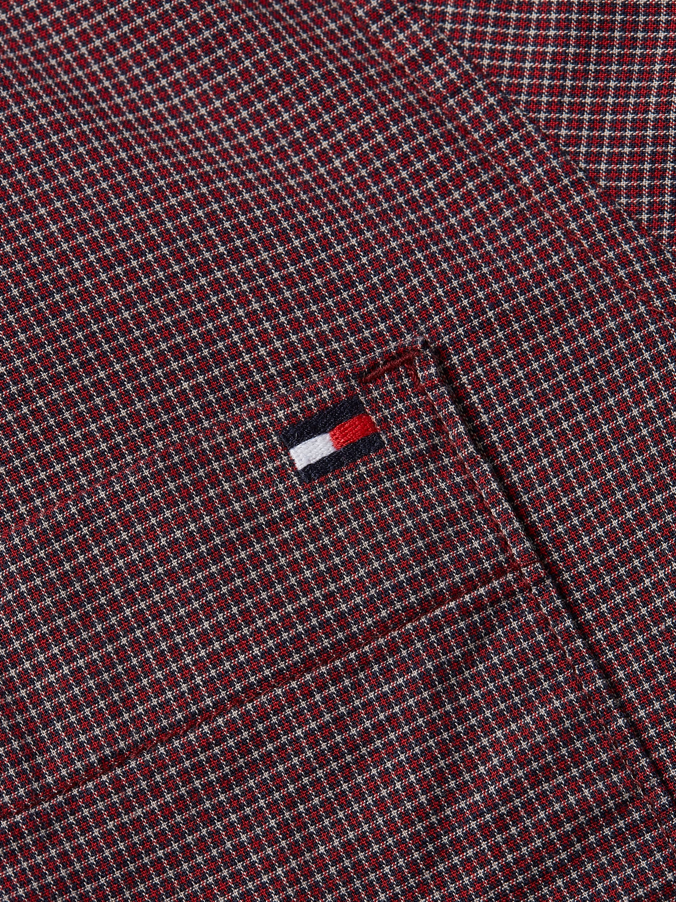 Tommy Hilfiger Langarmhemd »HOUNDSTOOTH RF SHIRT«