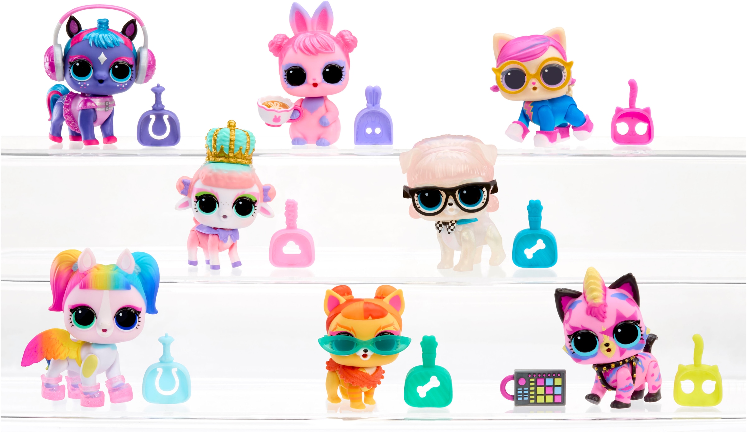 L.O.L. SURPRISE! Spielfigur »L.O.L. Surprise Eye Spy Pets« mit magischem Farbwechsel; Lieferung erfolgt sortiert