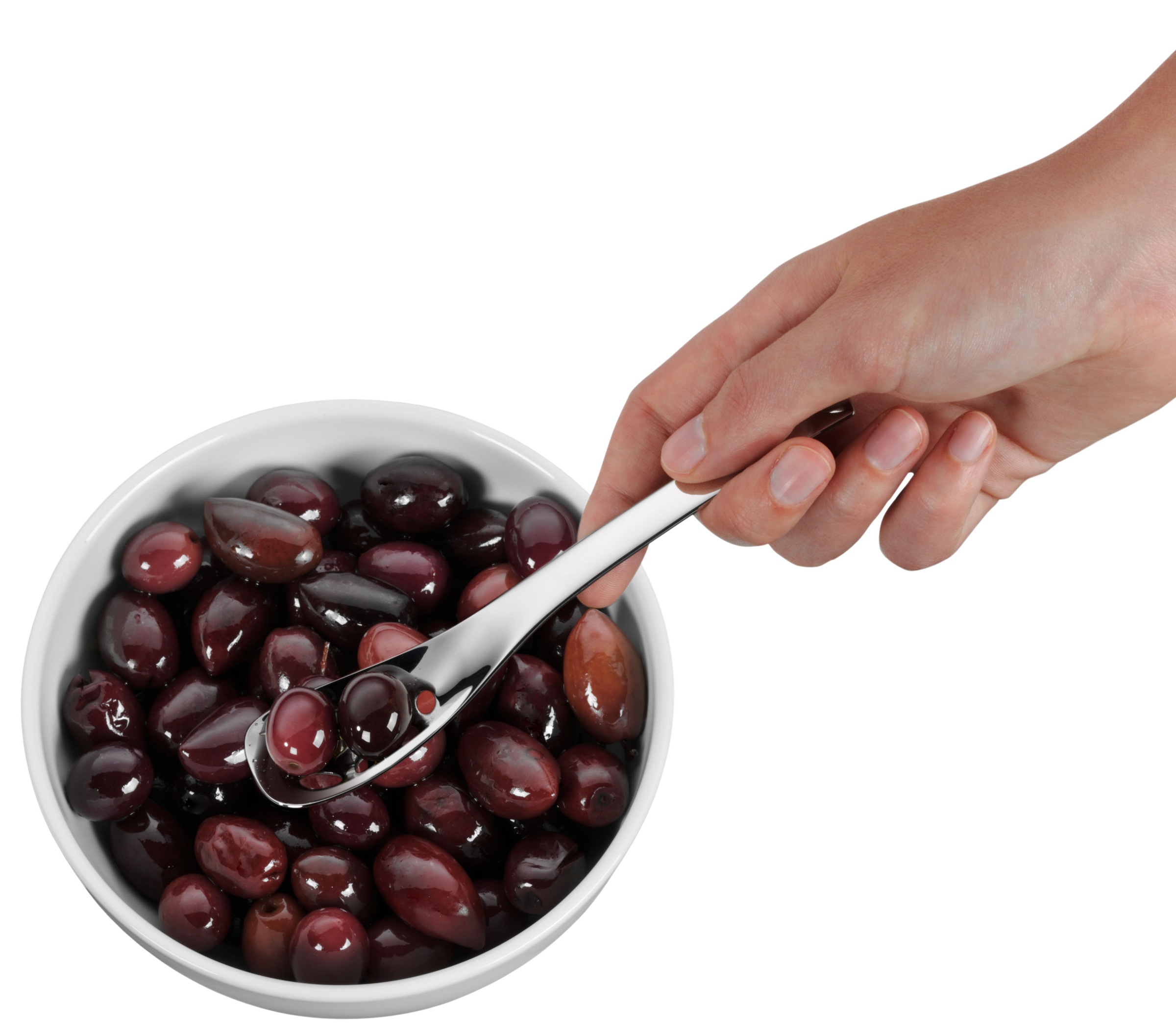 WMF Servierlöffel »Nuova« perforiert, klein, 16 cm, Abtropfschlitze, Cromargan Edelstahl