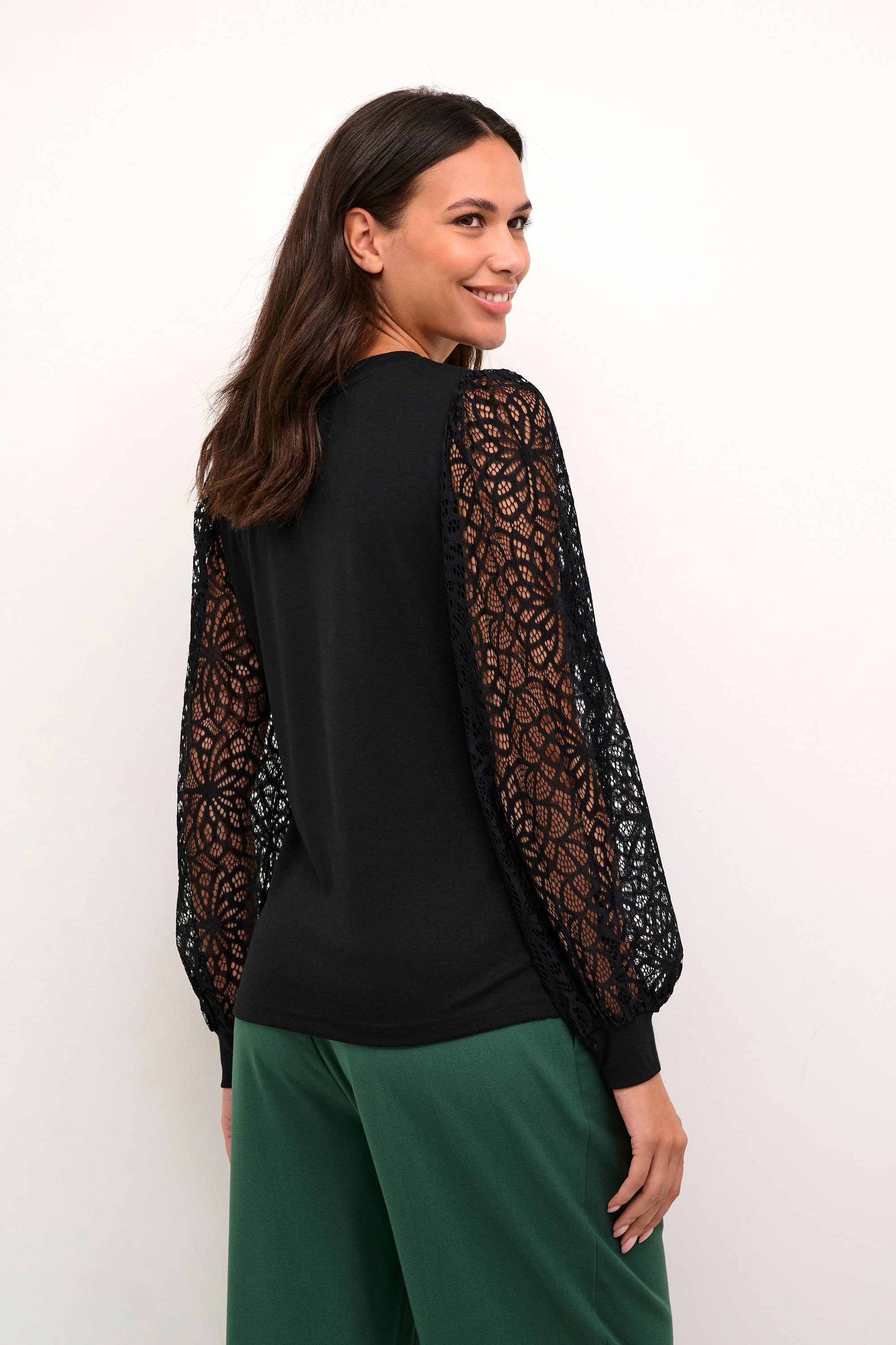KAFFE Langarmbluse »Langarm-Shirt KAbecca«