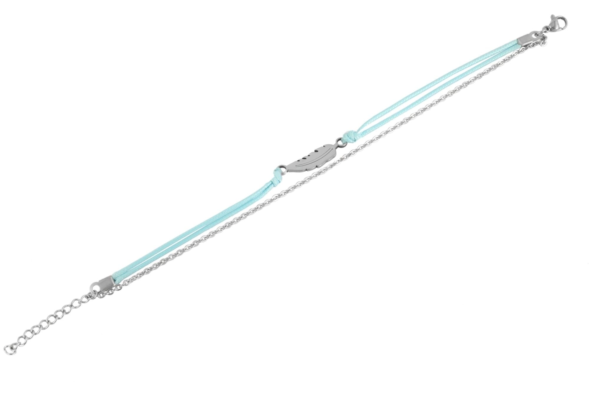 Adelia´s Armband »Damen Armband ¿ Textilarmband aus Edelstahl 20 cm«