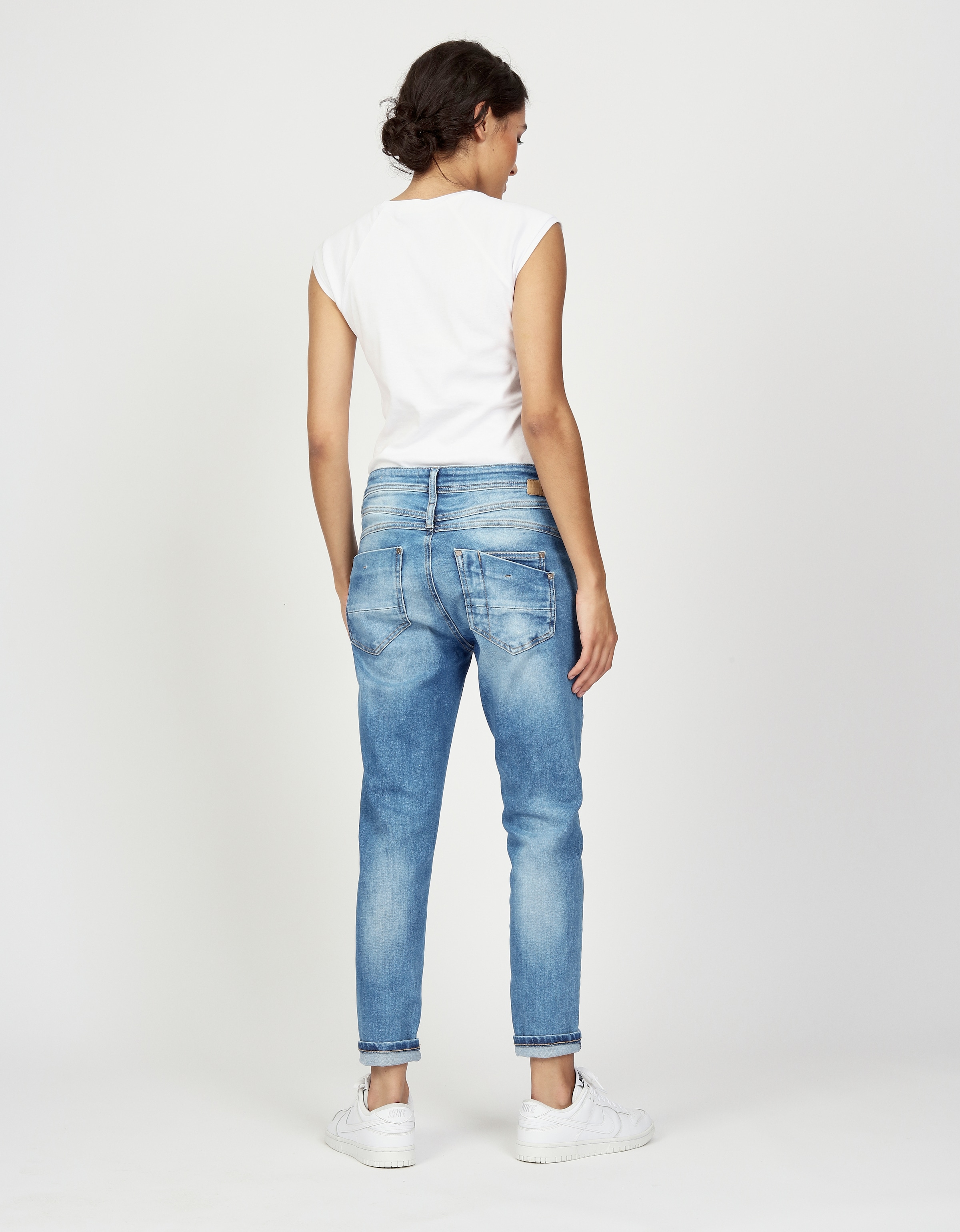 GANG Relax-fit-Jeans »94AMELIE CROPPED«, in 5-Pocket-Style