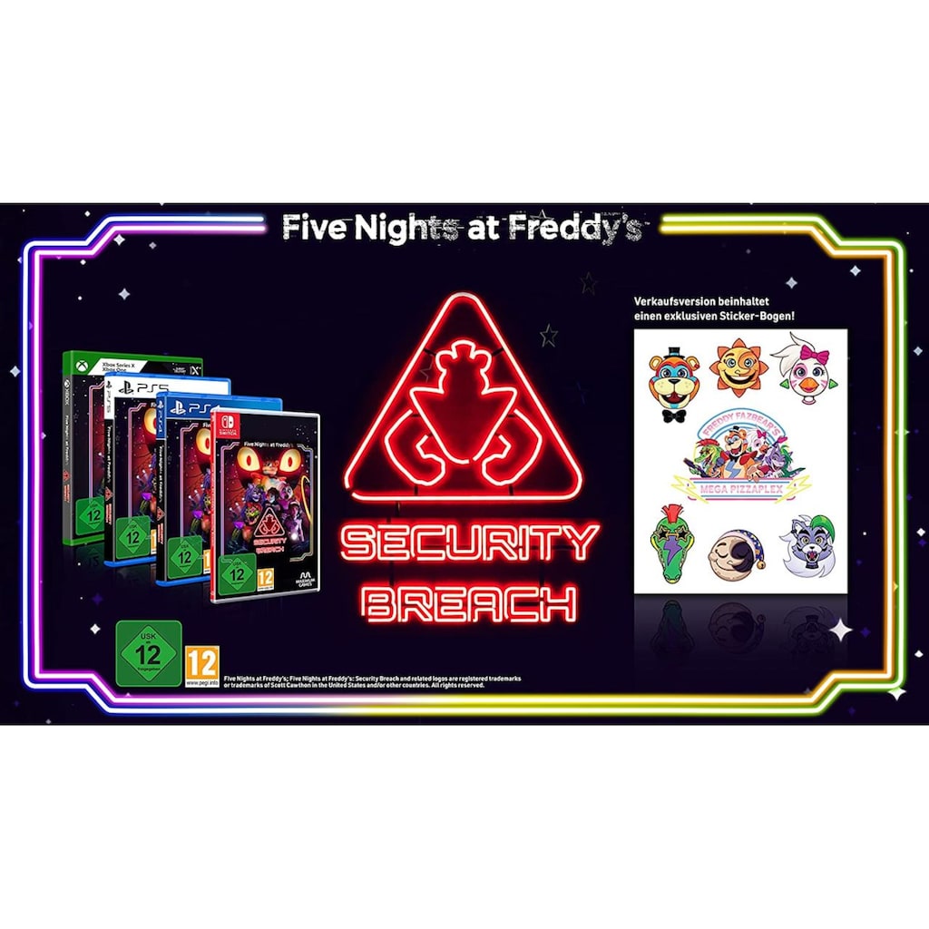 Astragon Spielesoftware »Five Nights at Freddy's: Security Breach«, Nintendo Switch