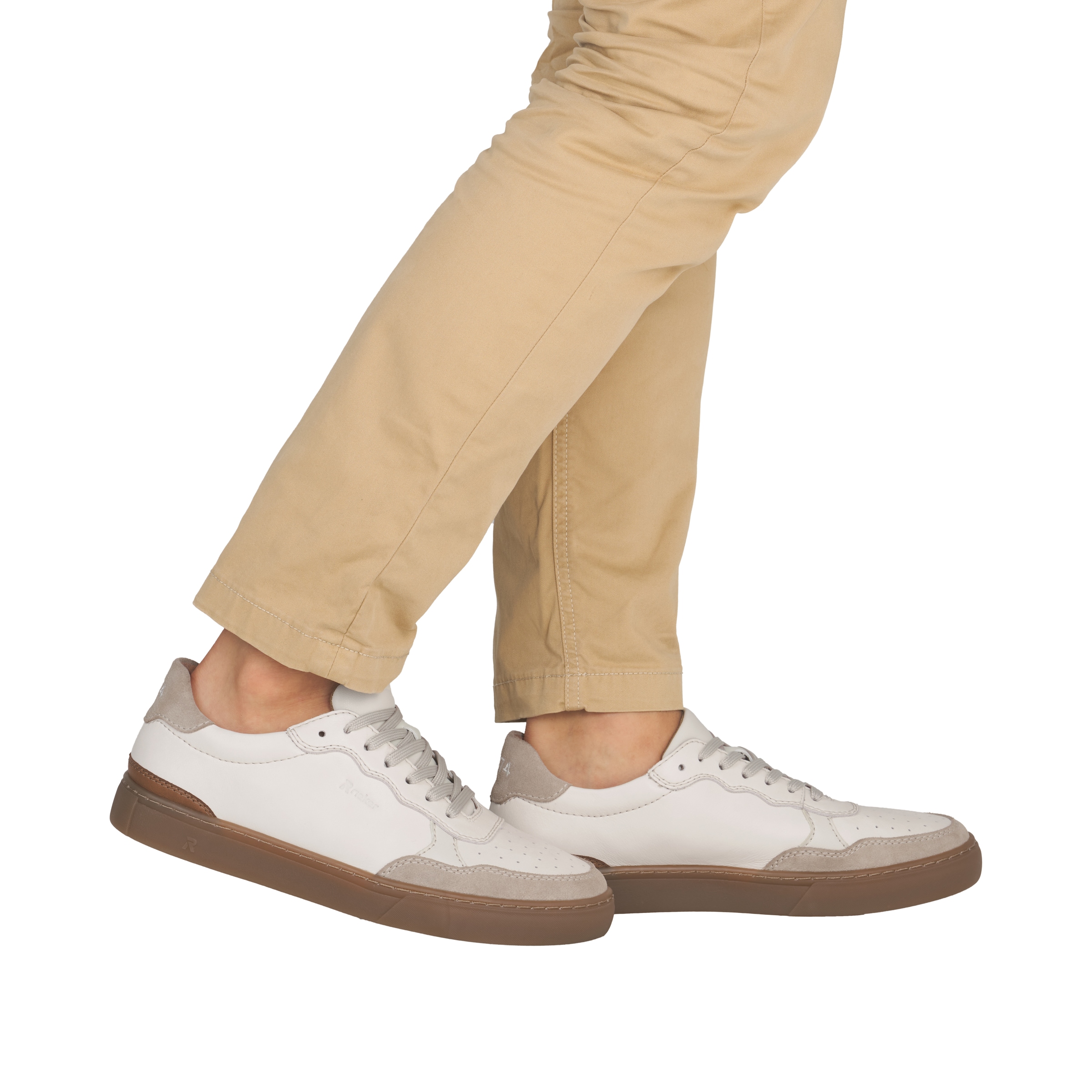 Rieker Sneaker  Basket-Sneaker, Halbschuh, Schnürschuh mit Perforation