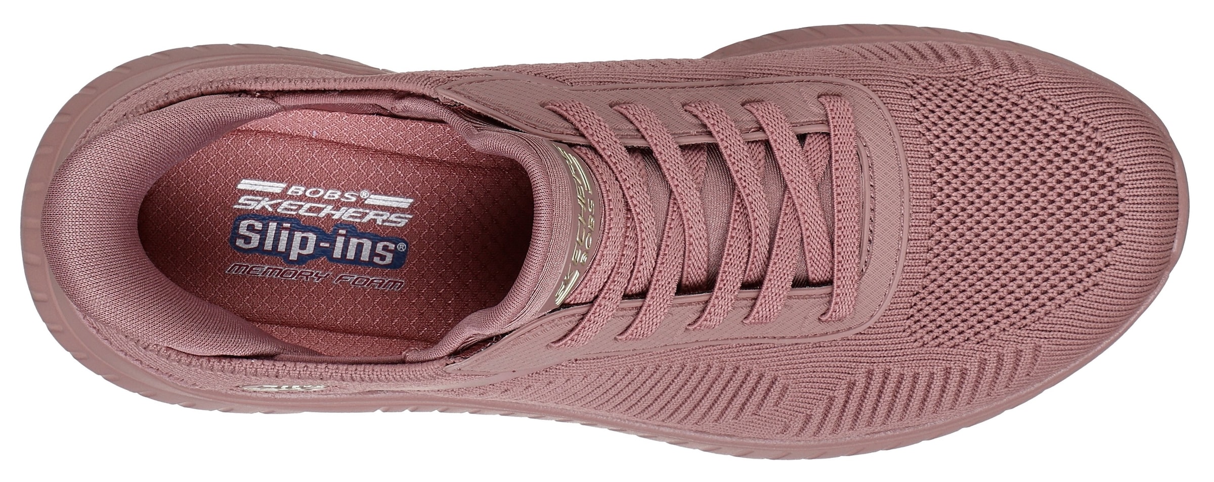 Skechers Slip-On Sneaker »BOBS SQUAD CHAOS-CURRENT MUSE«  Freizeitschuh für Maschinenwäsche geeignet