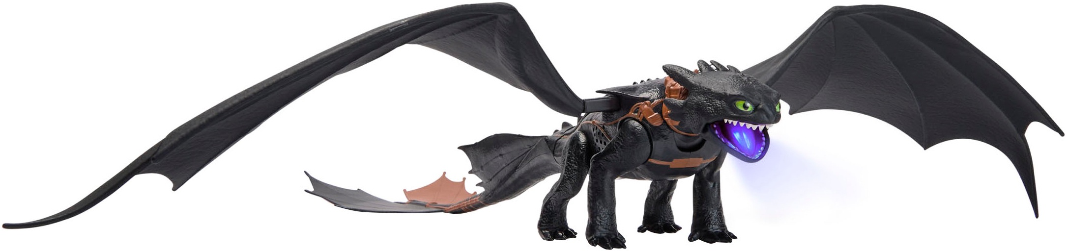 Spin Master Spielfigur »Dragons Movie - Plasma Blast Ohnezahn«, mit Licht- und Soundeffekt