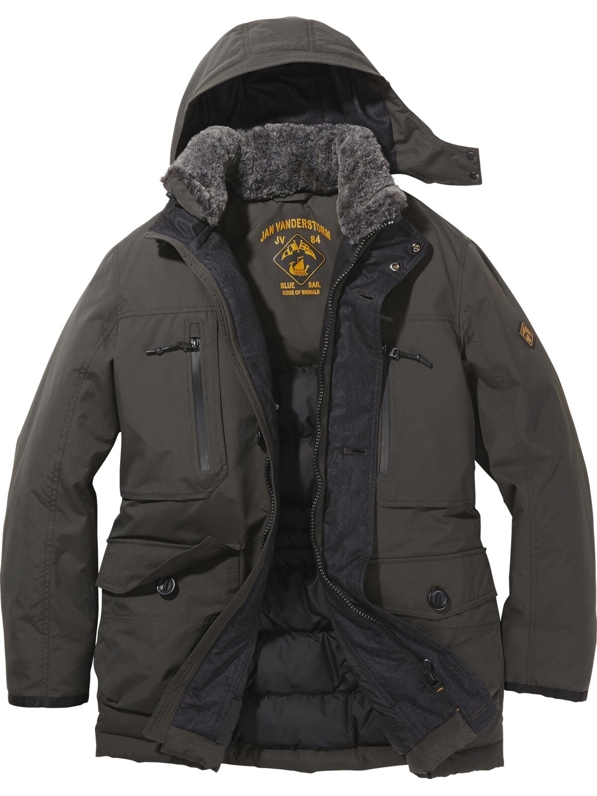 Jan Vanderstorm Winterjacke »Funktionsjacke BOTULFR«, (1 St.)