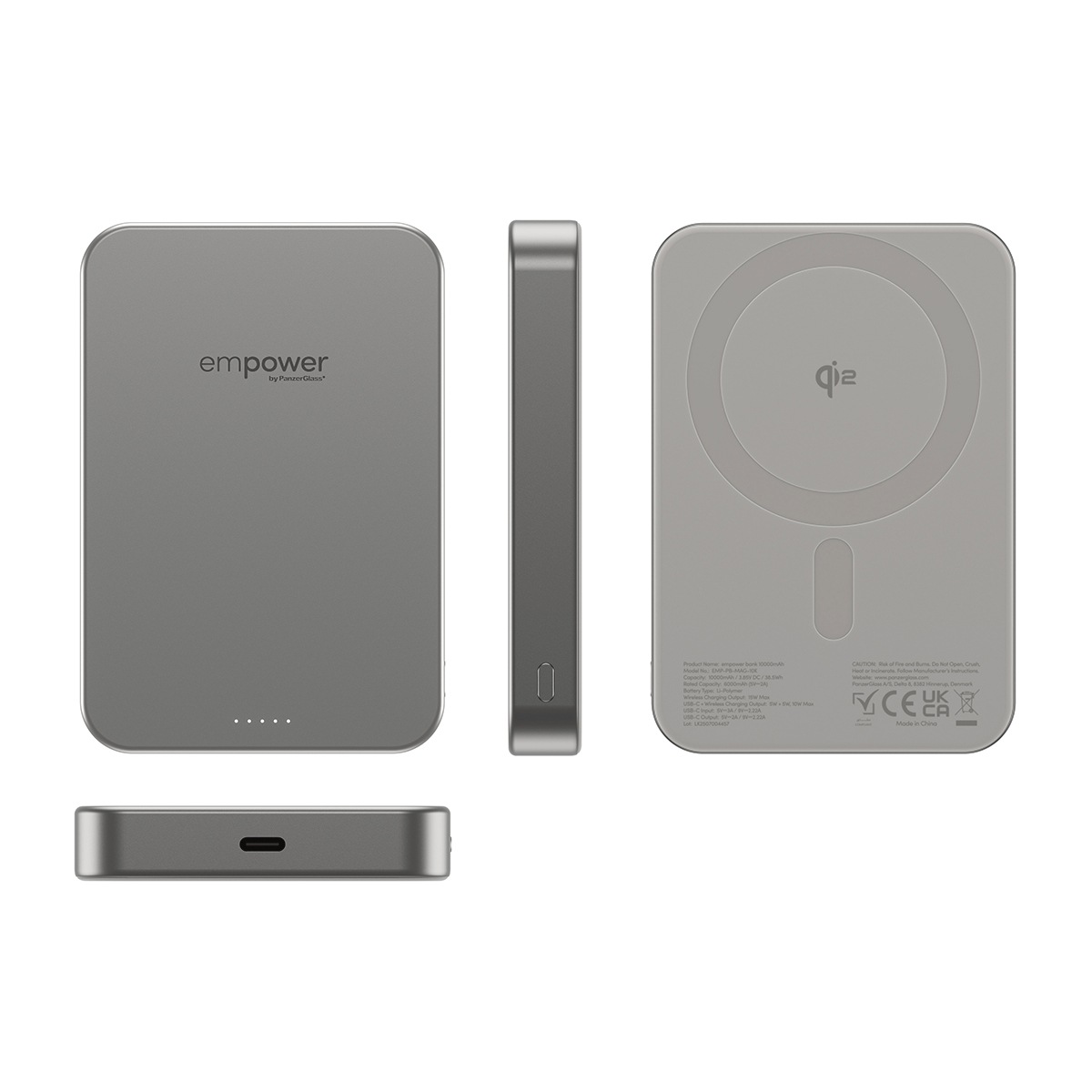empower by PanzerGlass Powerbank »empower Bank 10000 mAh« empower Bank 10000mAh Space Black