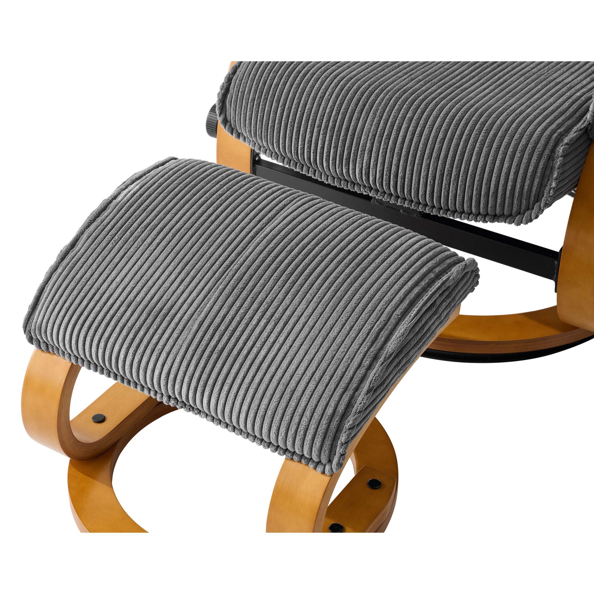 Home affaire Relaxsessel »mit Hocker PARIS neu: Cord - OTTO. Verlässliche Qualität.« bestehend aus Sessel und Hocker,  manuelle Relaxfunktion mit Drehfunktion, neu: Cord-Bezug