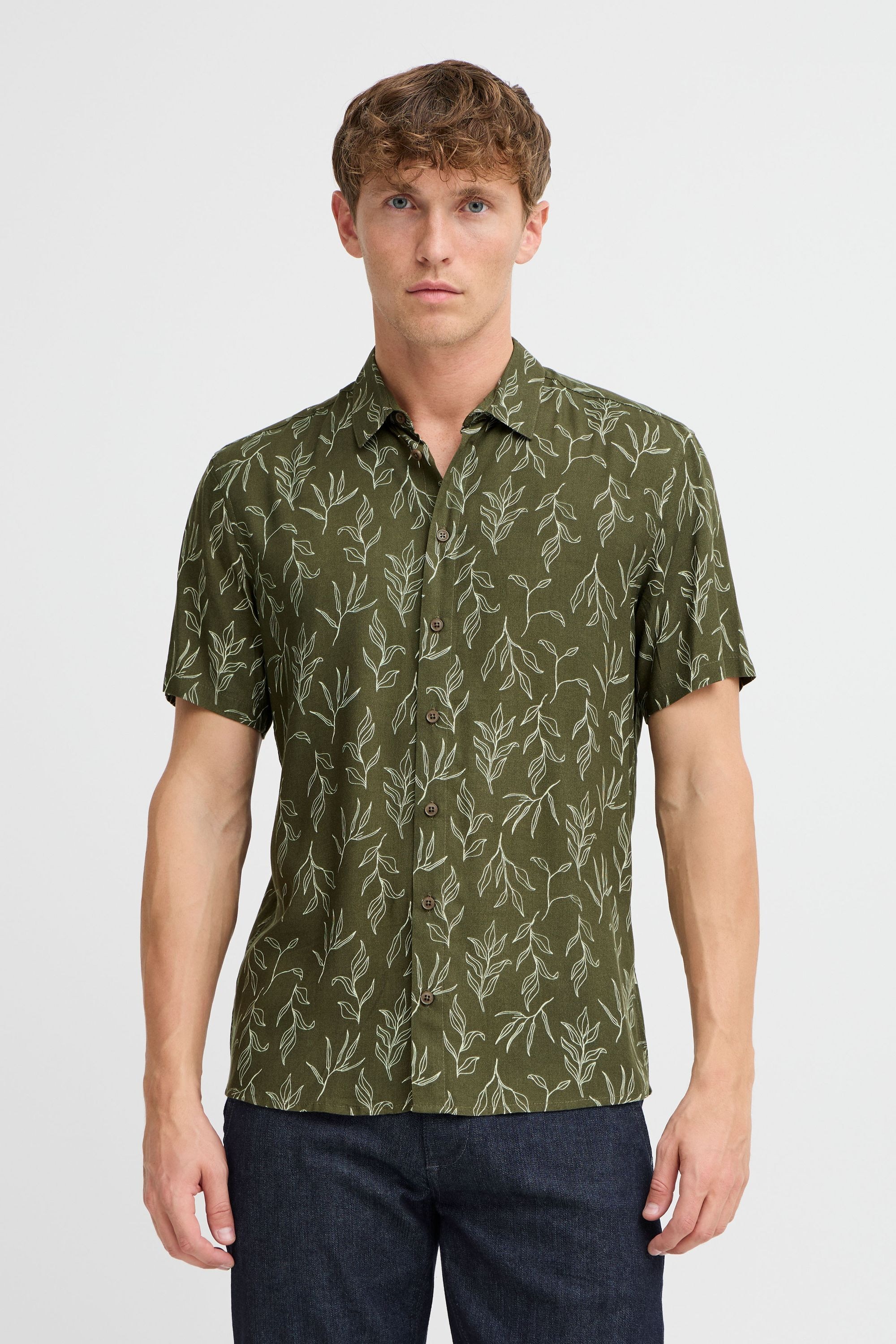 Blend Kurzarmshirt »Kurzarmhemd BHACE Shirt«