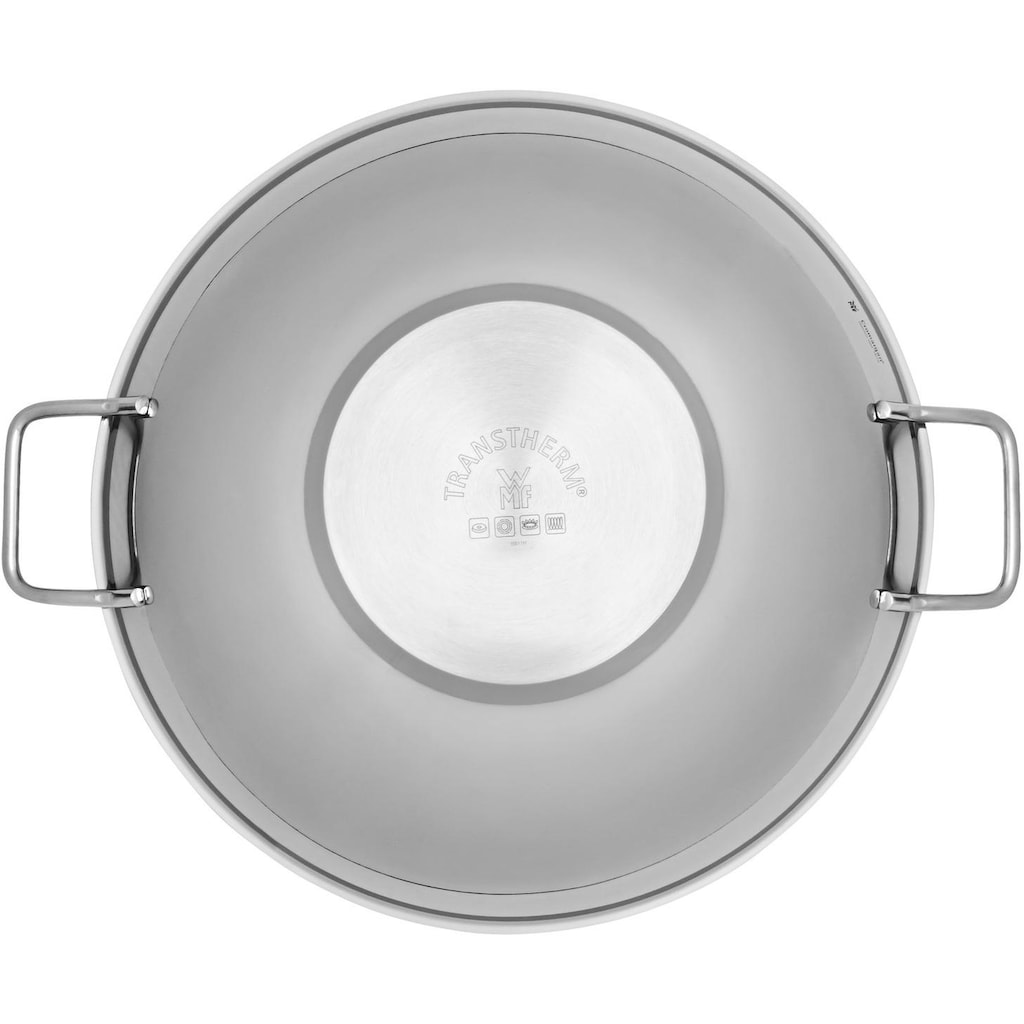 WMF Wok, Cromargan® Edelstahl Rostfrei 18/10, (1 tlg.), Ø 36 cm, Induktion