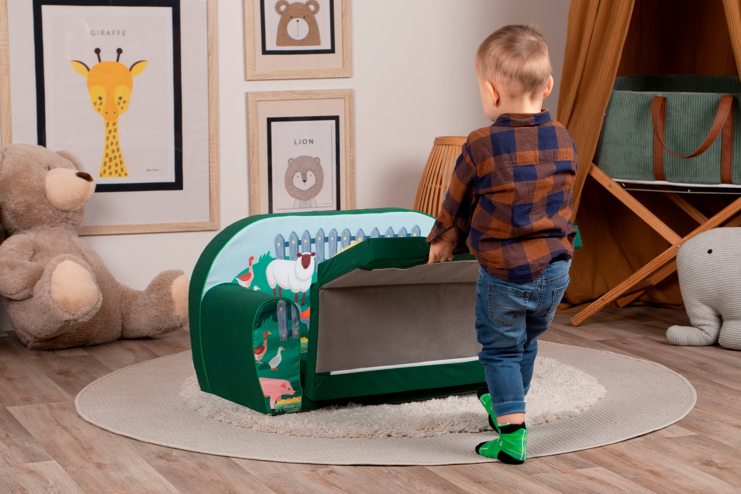 Knorrtoys® Sofa »Bauernhof«, für Kinder; Made in Europe