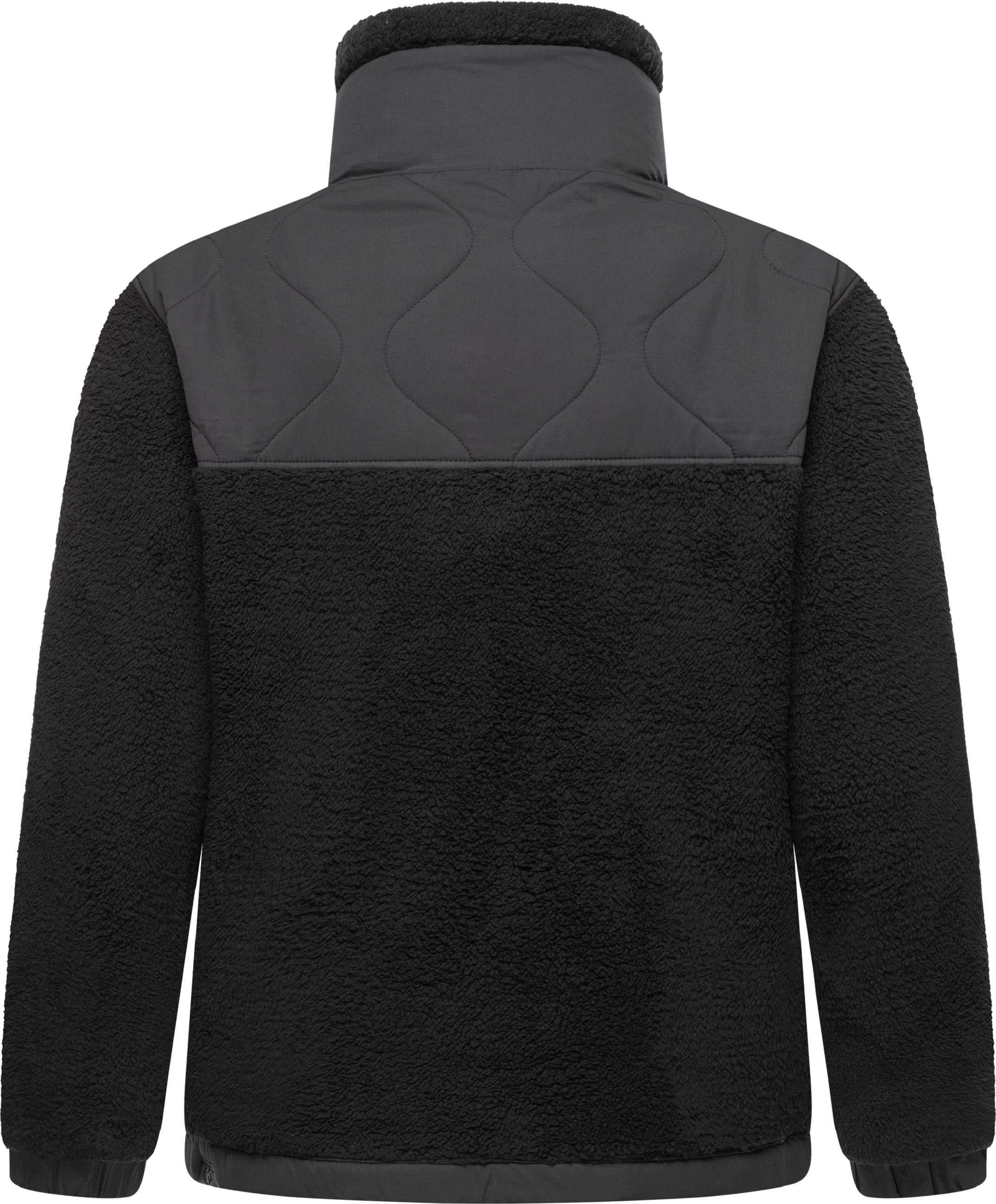 Ragwear Sweatjacke »Plüschjacke Arctika«, Flauschige Übergangsjacke aus Teddyfleece