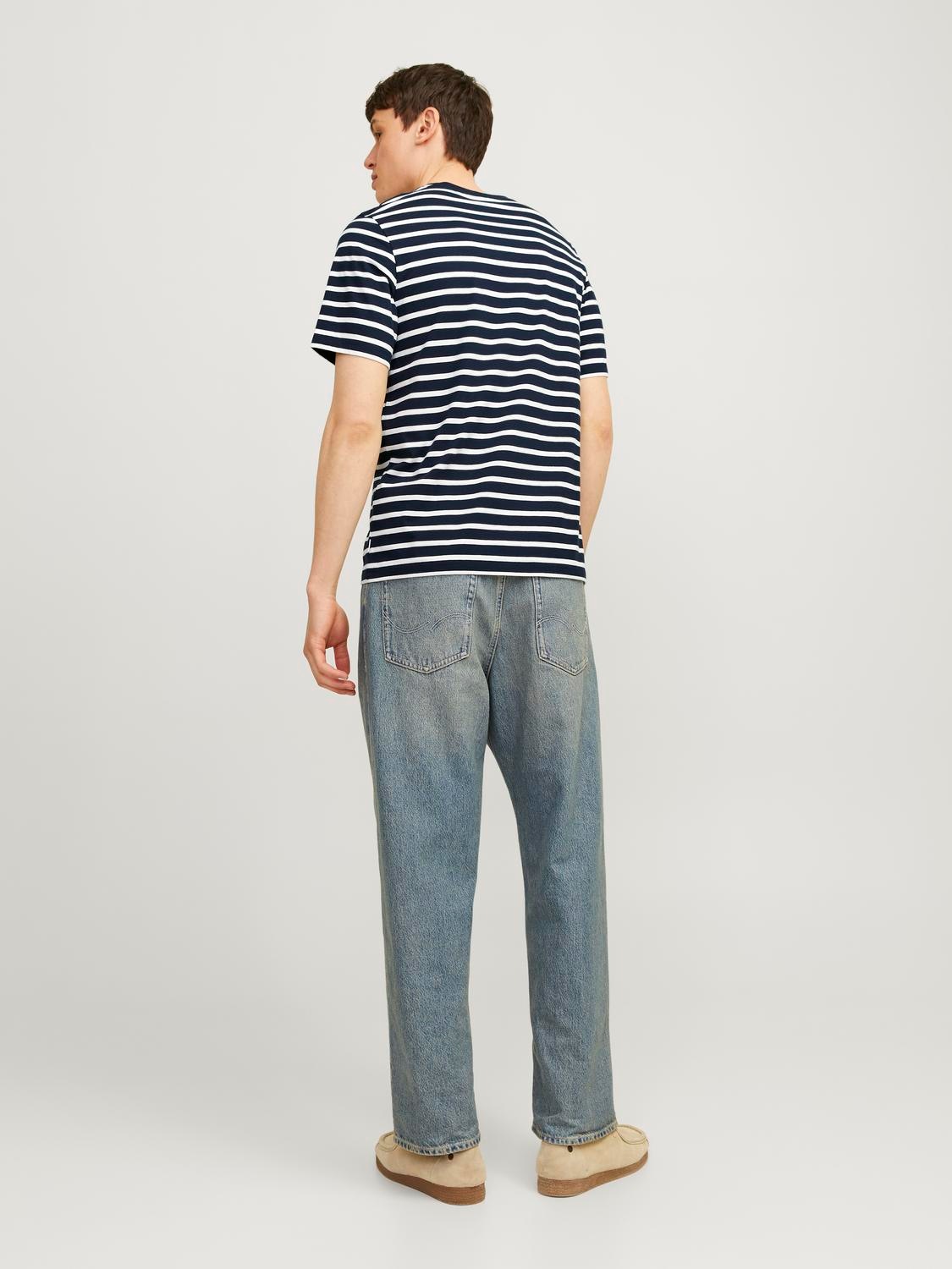 Jack & Jones Rundhalsshirt »JJEORGANIC BASIC TEE SS O-NECK NOOS«, mit Rundhalsausschnitt