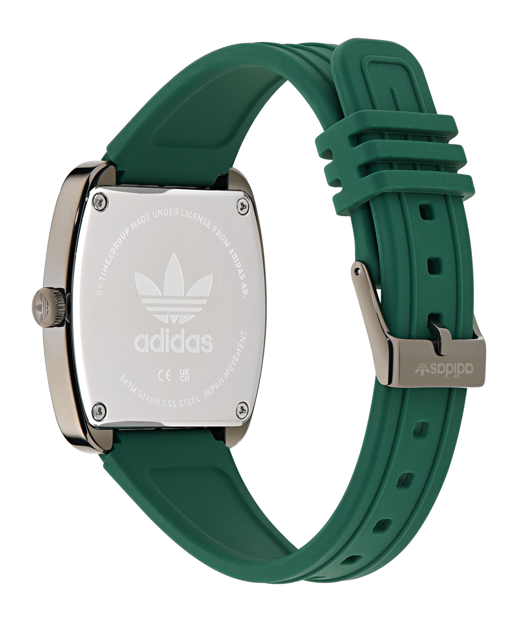adidas Originals Quarzuhr »Retro Wave One« Armbanduhr, Damenuhr, Herrenuhr, Silikonarmband, analog