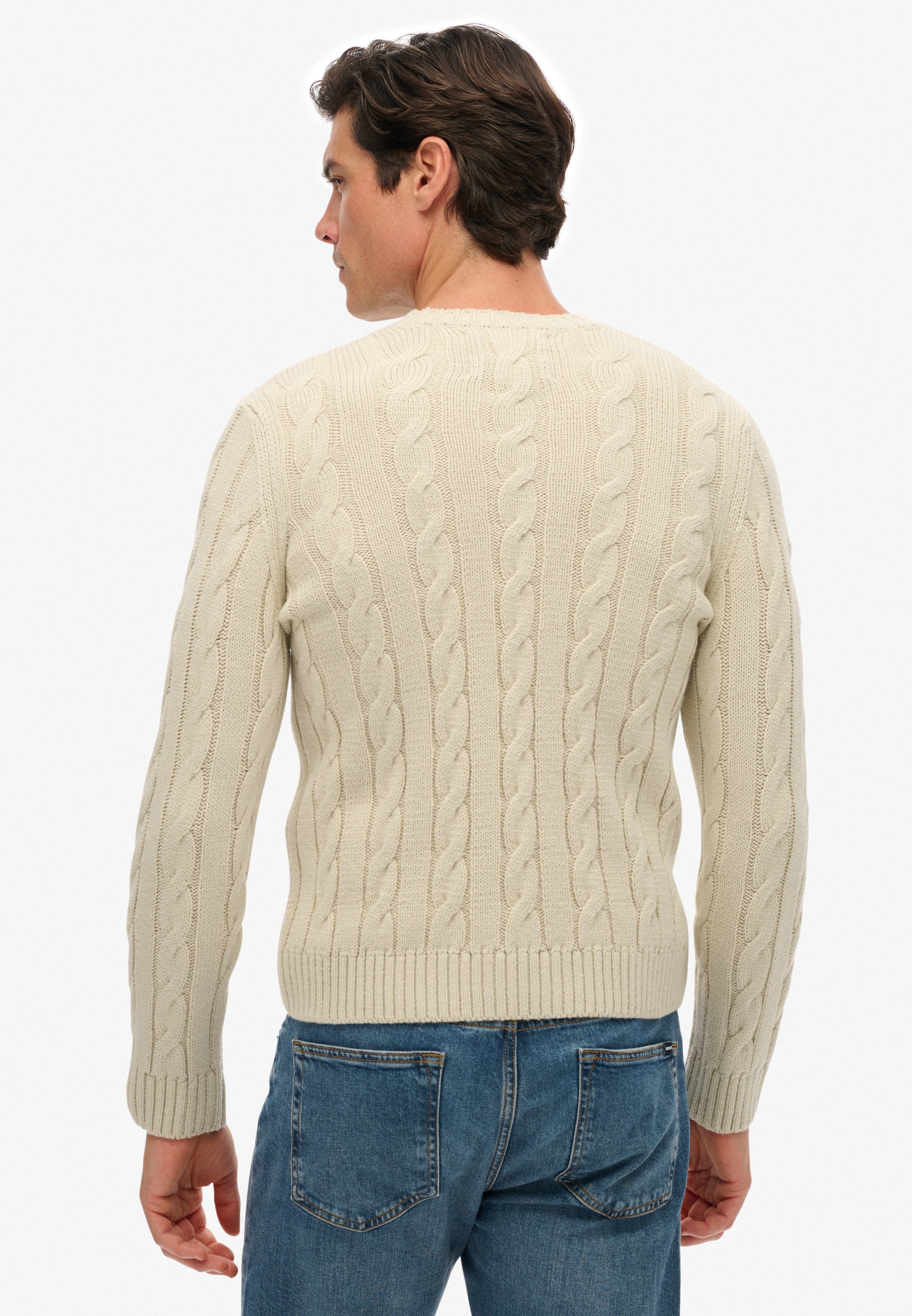 Superdry Strickpullover »JACOB CABLE JUMPER«