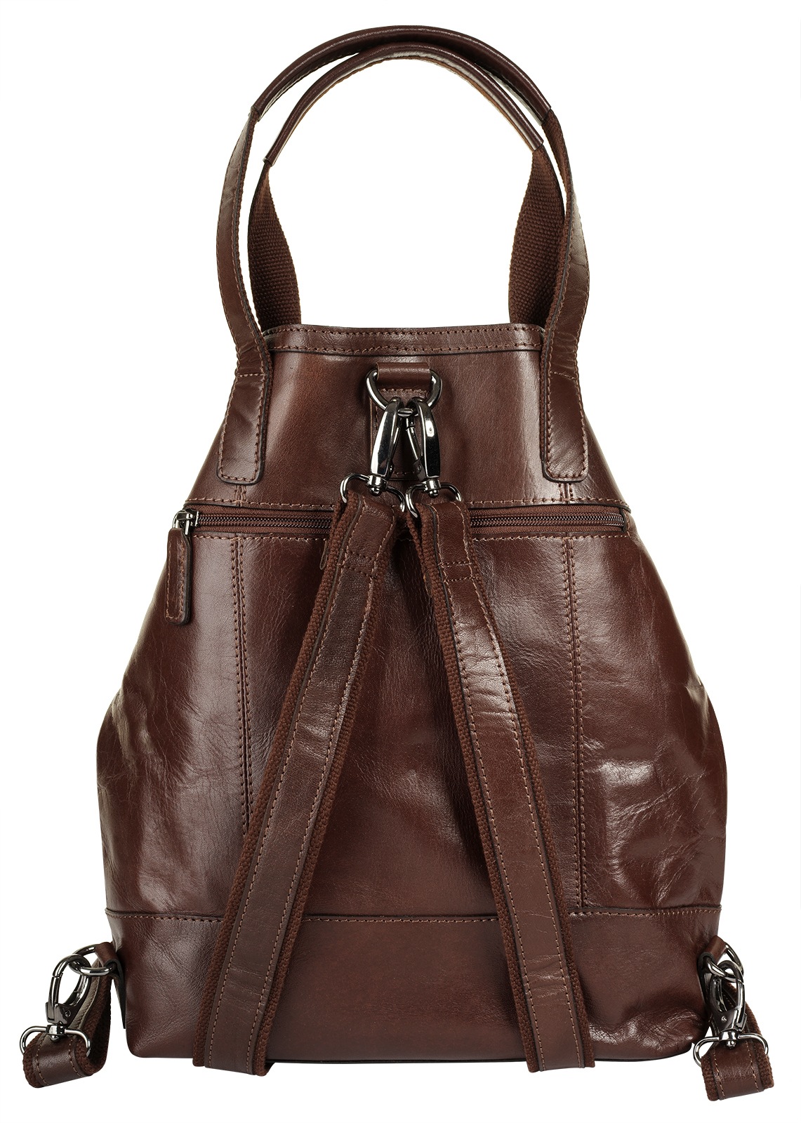 WouWou Cityrucksack, echt Leder