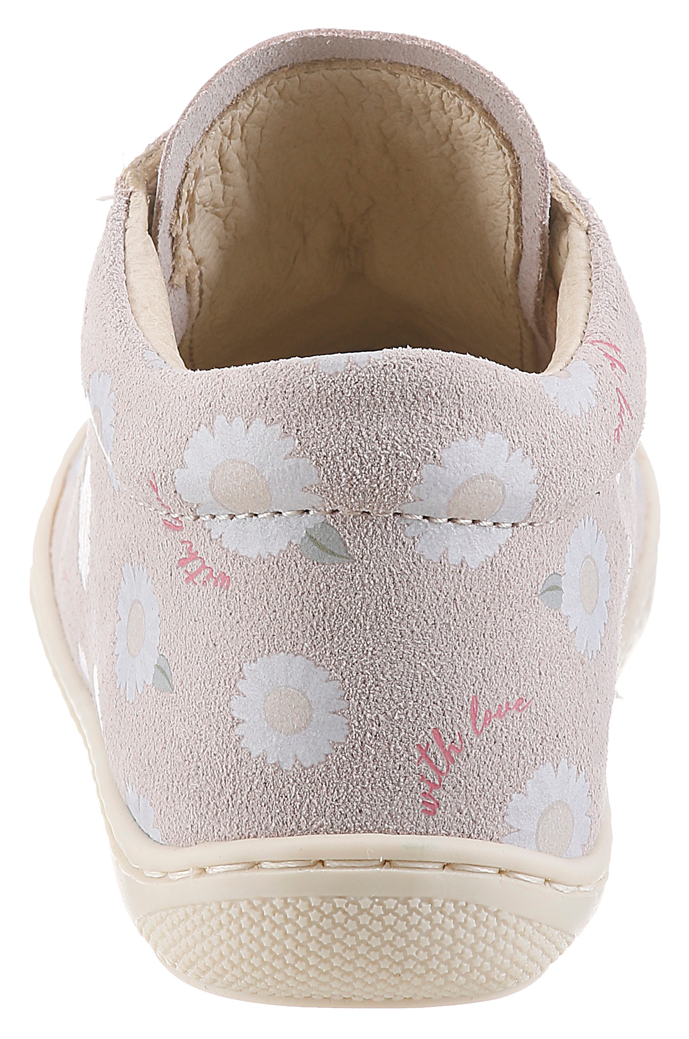 Naturino Lauflernschuh »COCOON SUEDE«  Babyschuh mit Print, Größenschablone zum Download